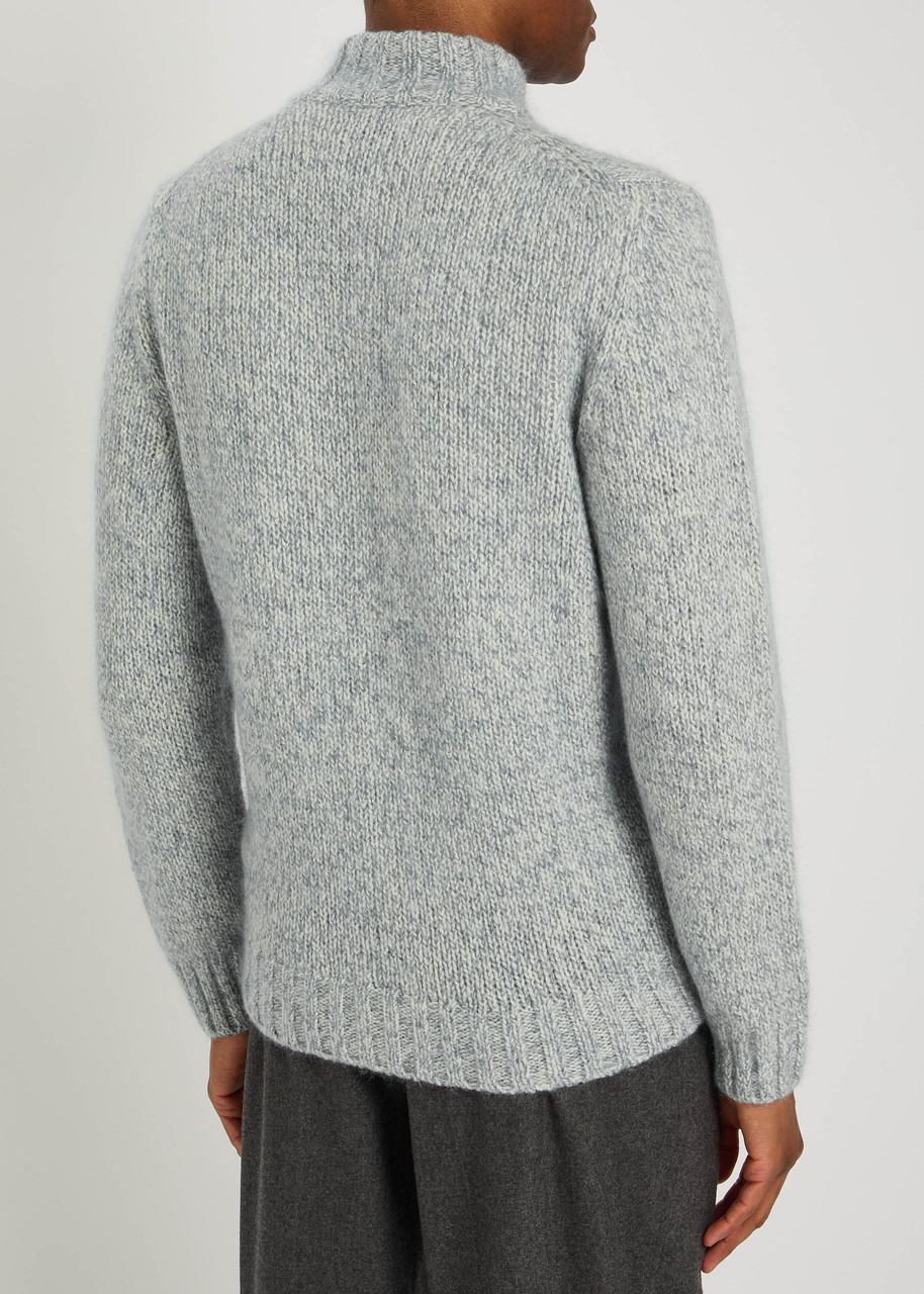 Lardini Wool-blend Cardigan - 3
