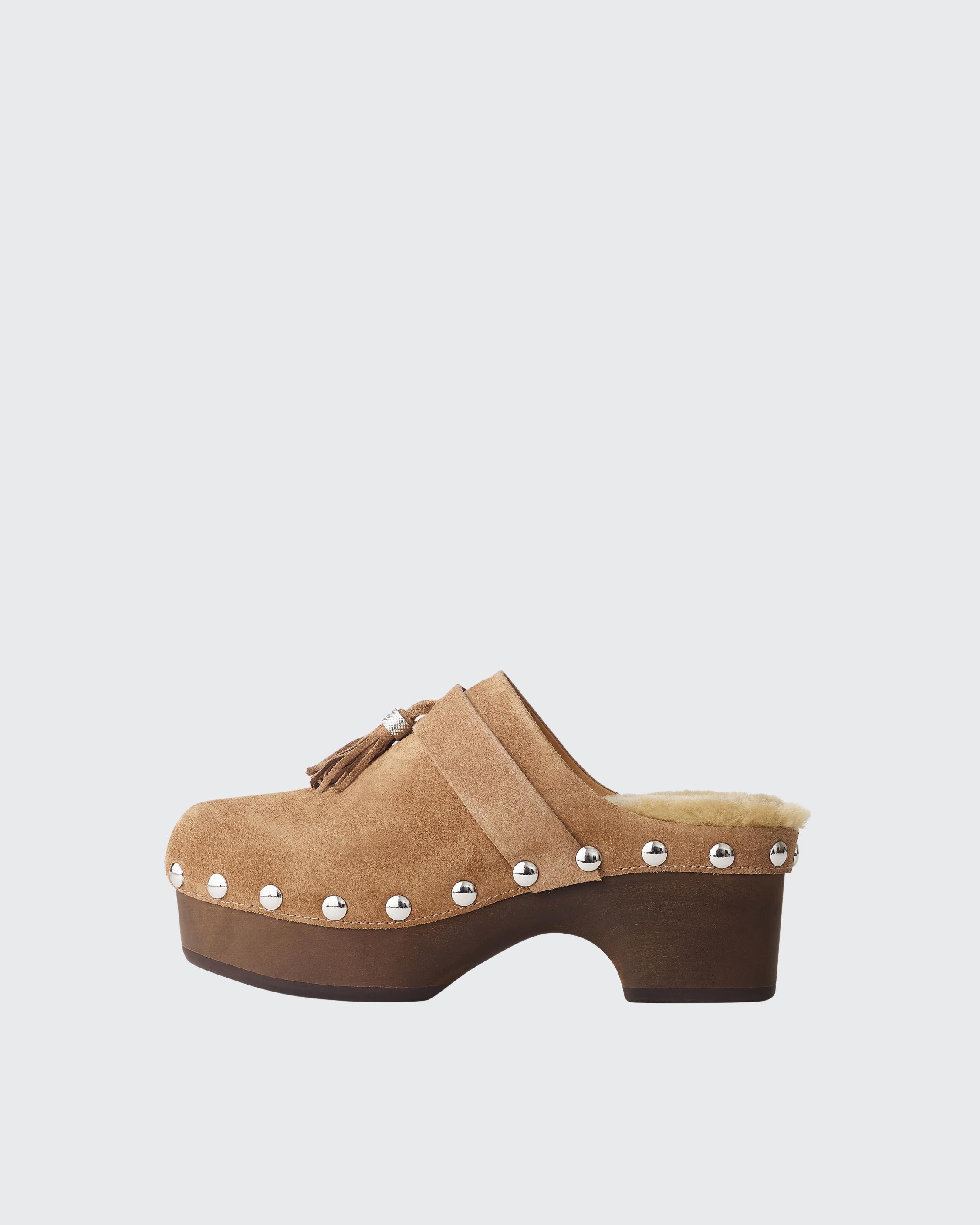 Johannes Clog - Suede
Heeled Clog - 1