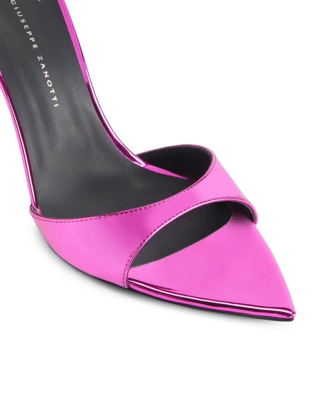 Intriigo 100mm patent leather mules - 4