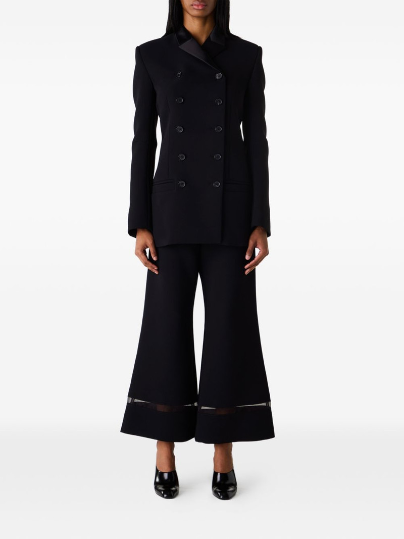 KHAITE Wallace flared trousers outlook