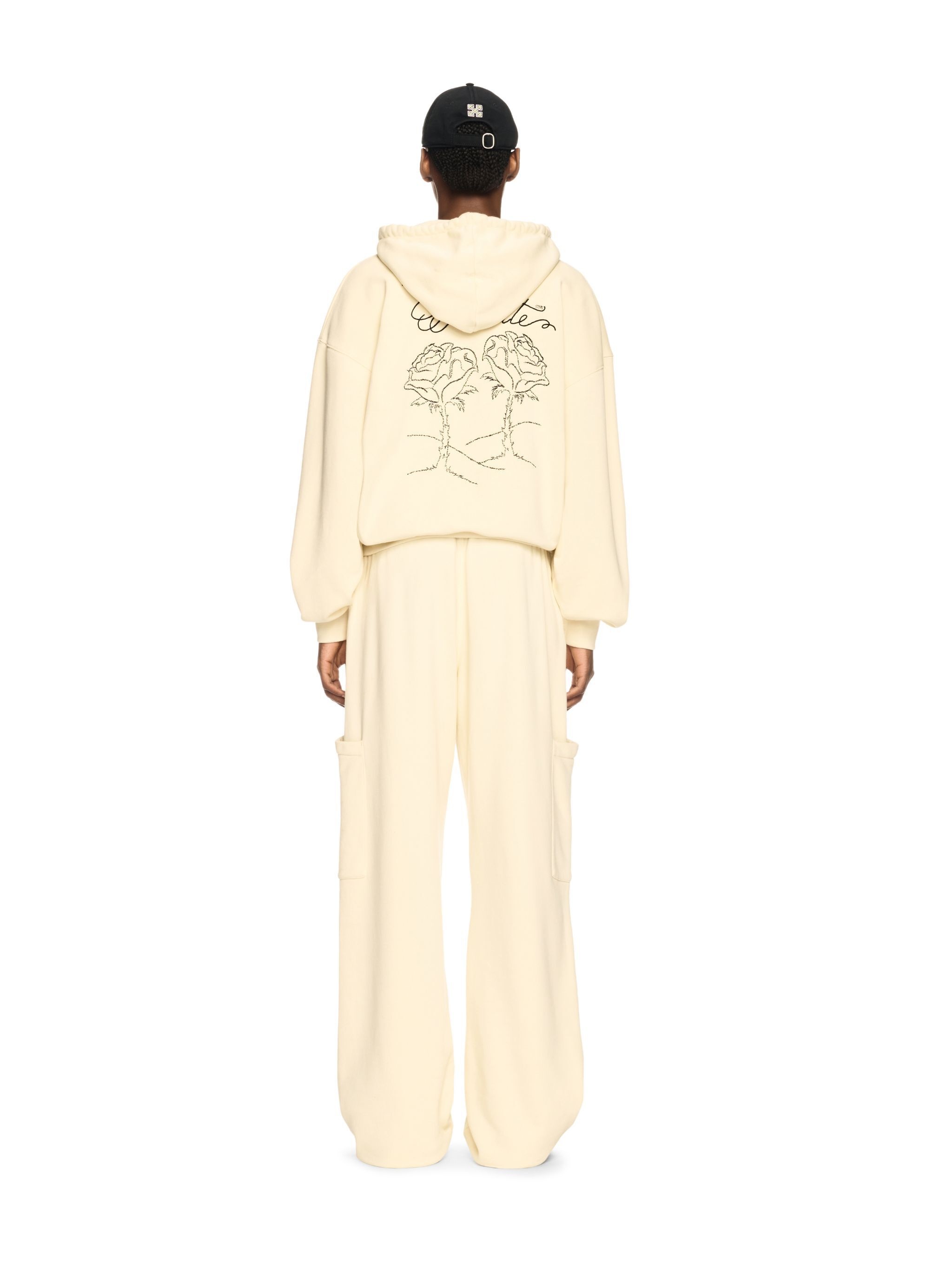 White Cloud Arrow Hoodie - 4