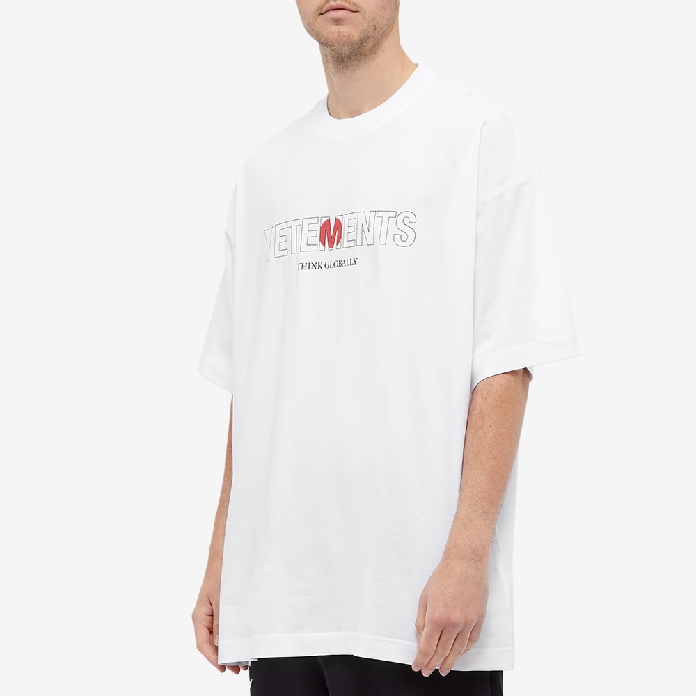 VETEMENTS Japan Logo Oversized Tee - 3