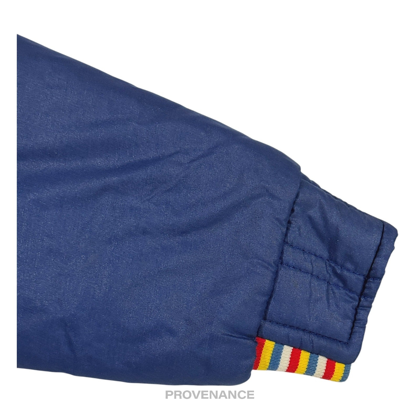 Moncler Light Ski Jacket - Blue Grenoble Logo Yellow Red - 7