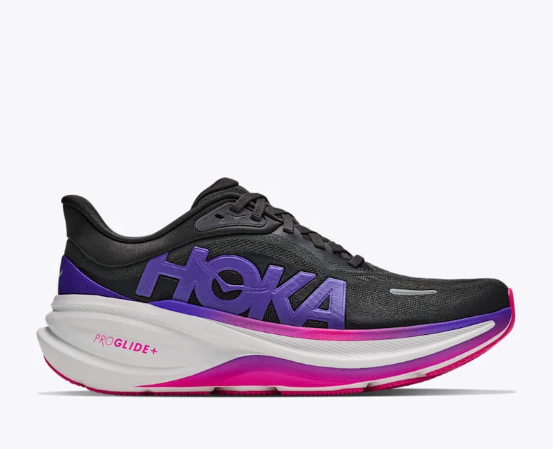 Women's Clifton PRO Shoes in Carbon Black/Cosmic Purple - 1