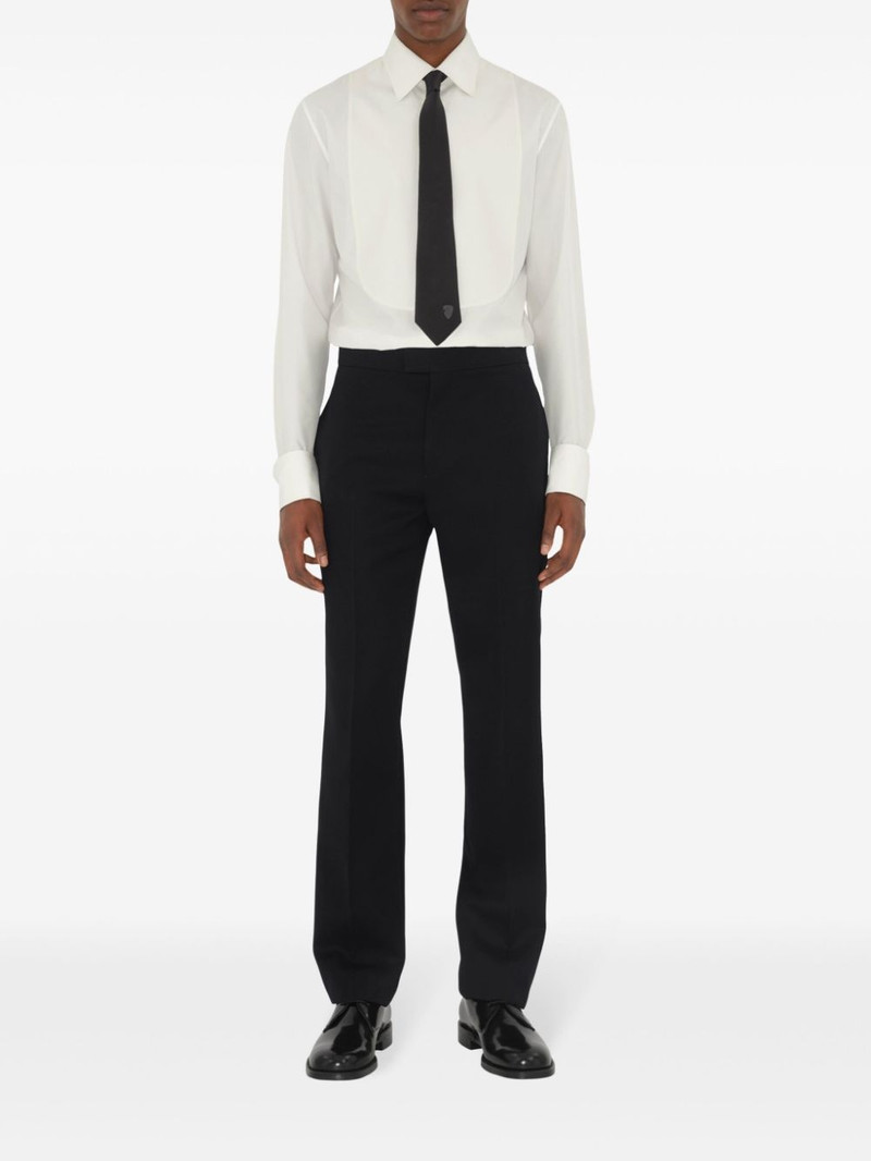 Burberry wool tuxedo trousers outlook