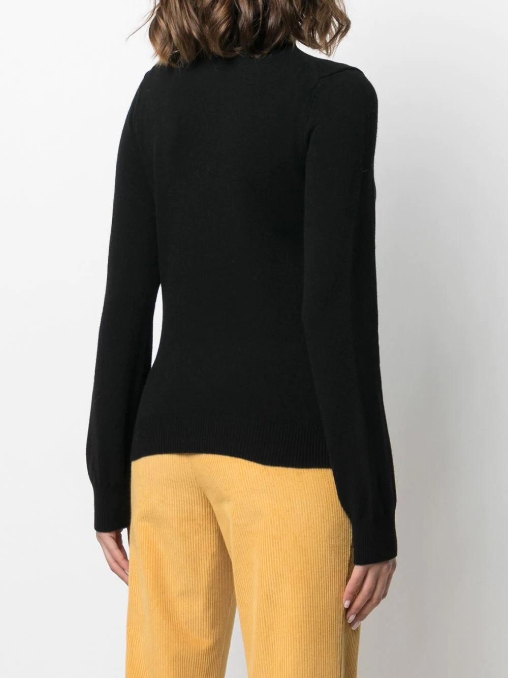 V-neck overlapping heart top - 4