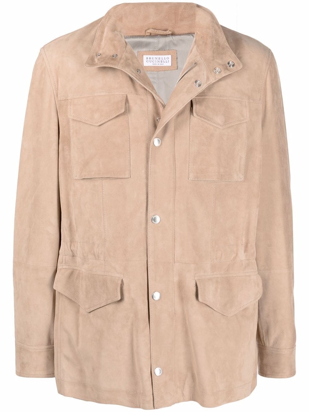 lightweight suede jacket - 1