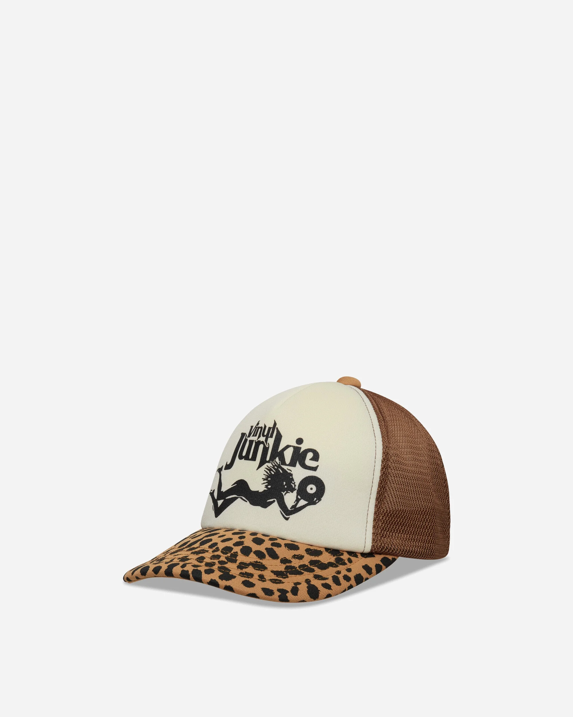 Vinyl Junkie Mesh Cap Brown - 1