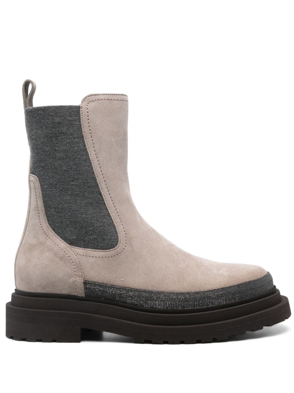 suede Chelsea boots - 1