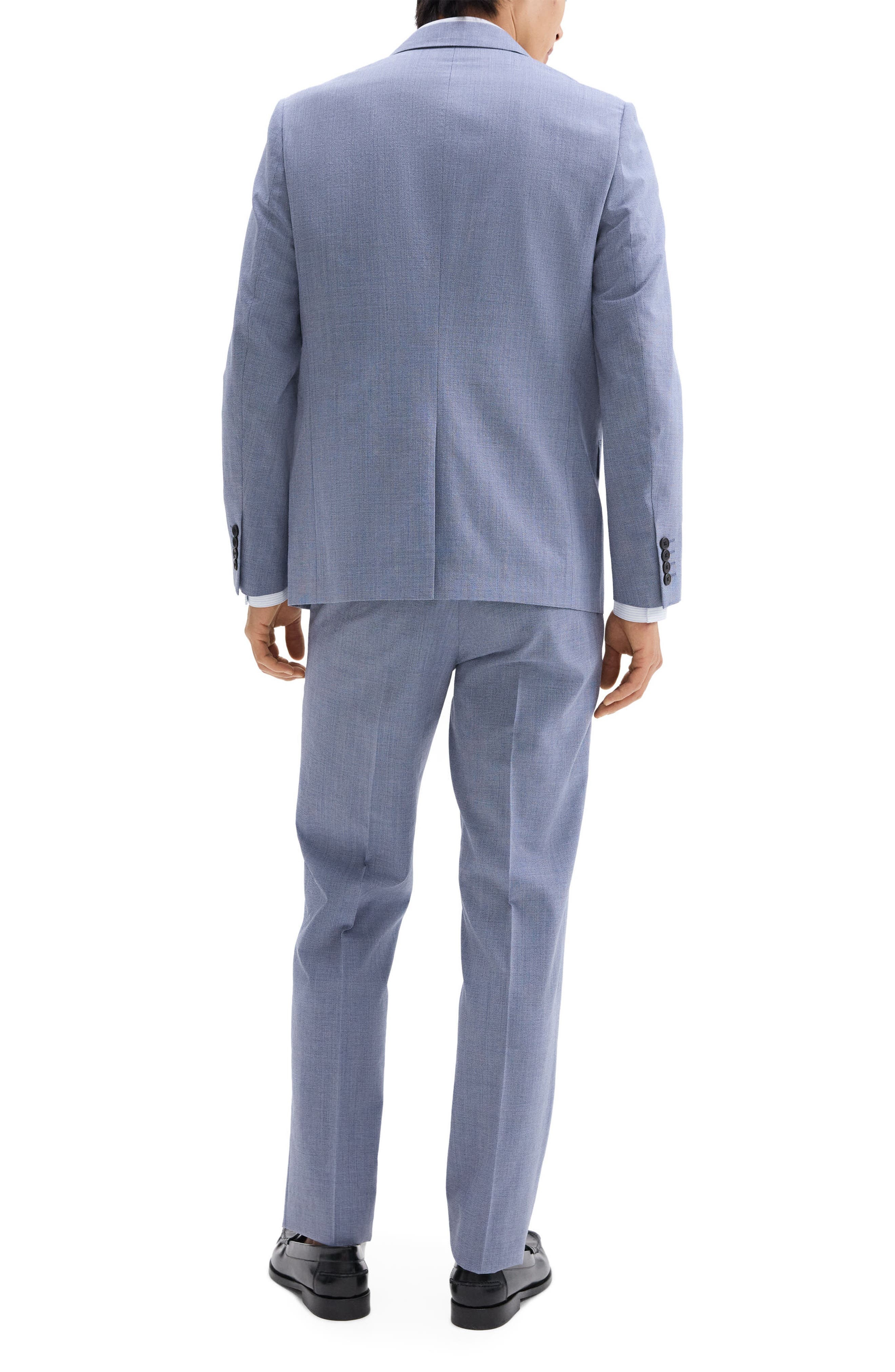 Theory Chambers Wool Blend Sport Coat in Light Indigo at Nordstrom - 6