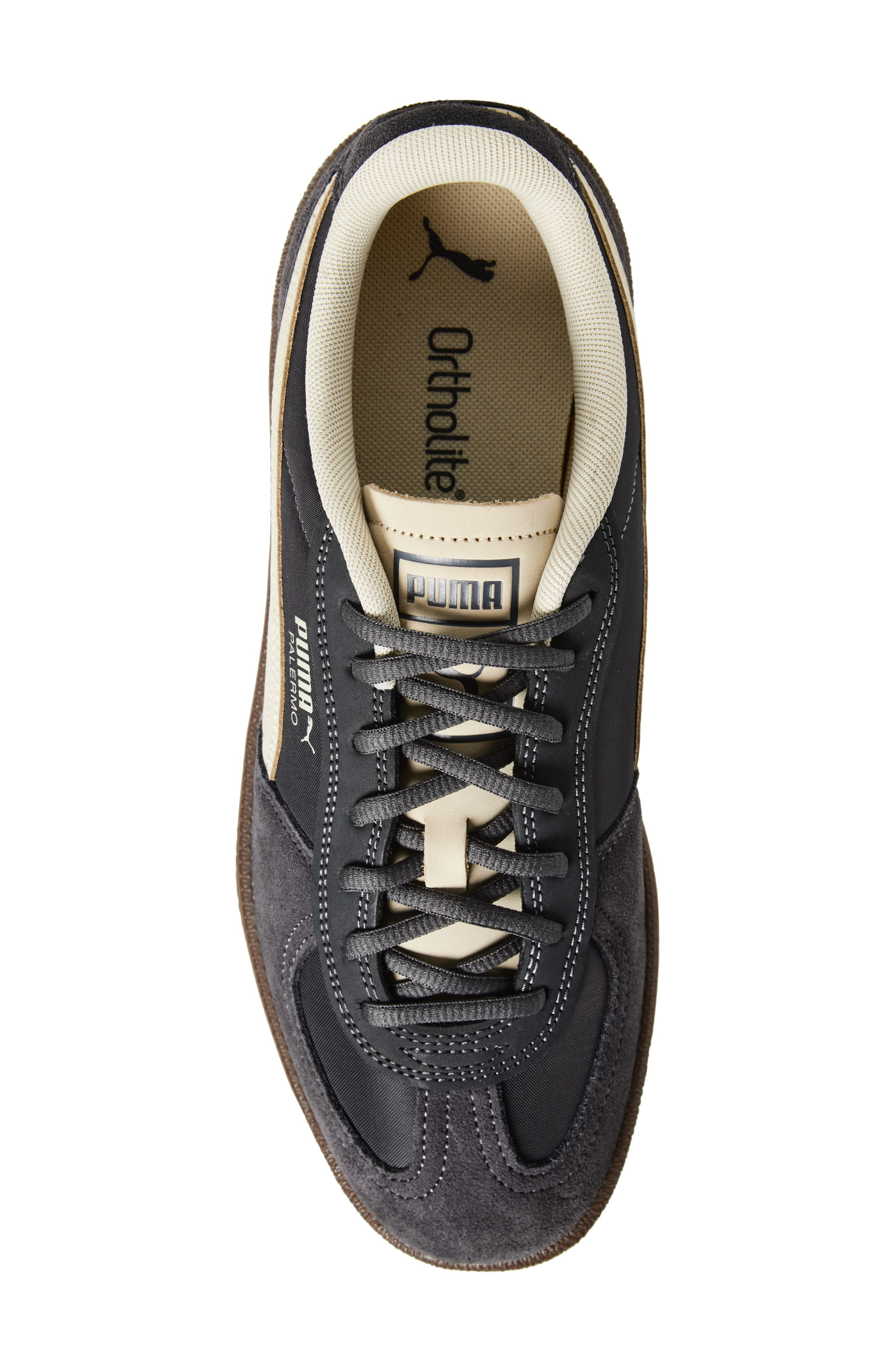 PUMA Palermo Pop Sneaker in Dusky Gray/Desert Dust at Nordstrom - 5