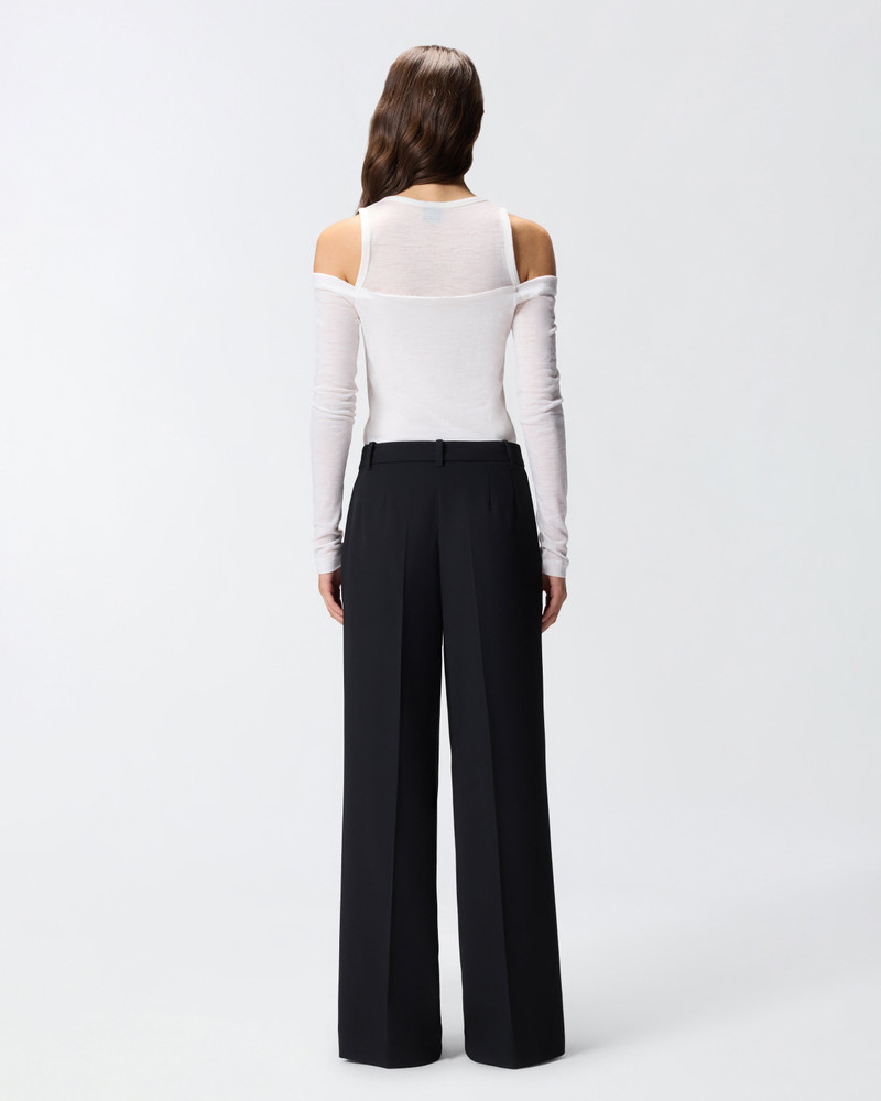 LONG-SLEEVED SWEATER WITH OPEN SHOULDERS 5