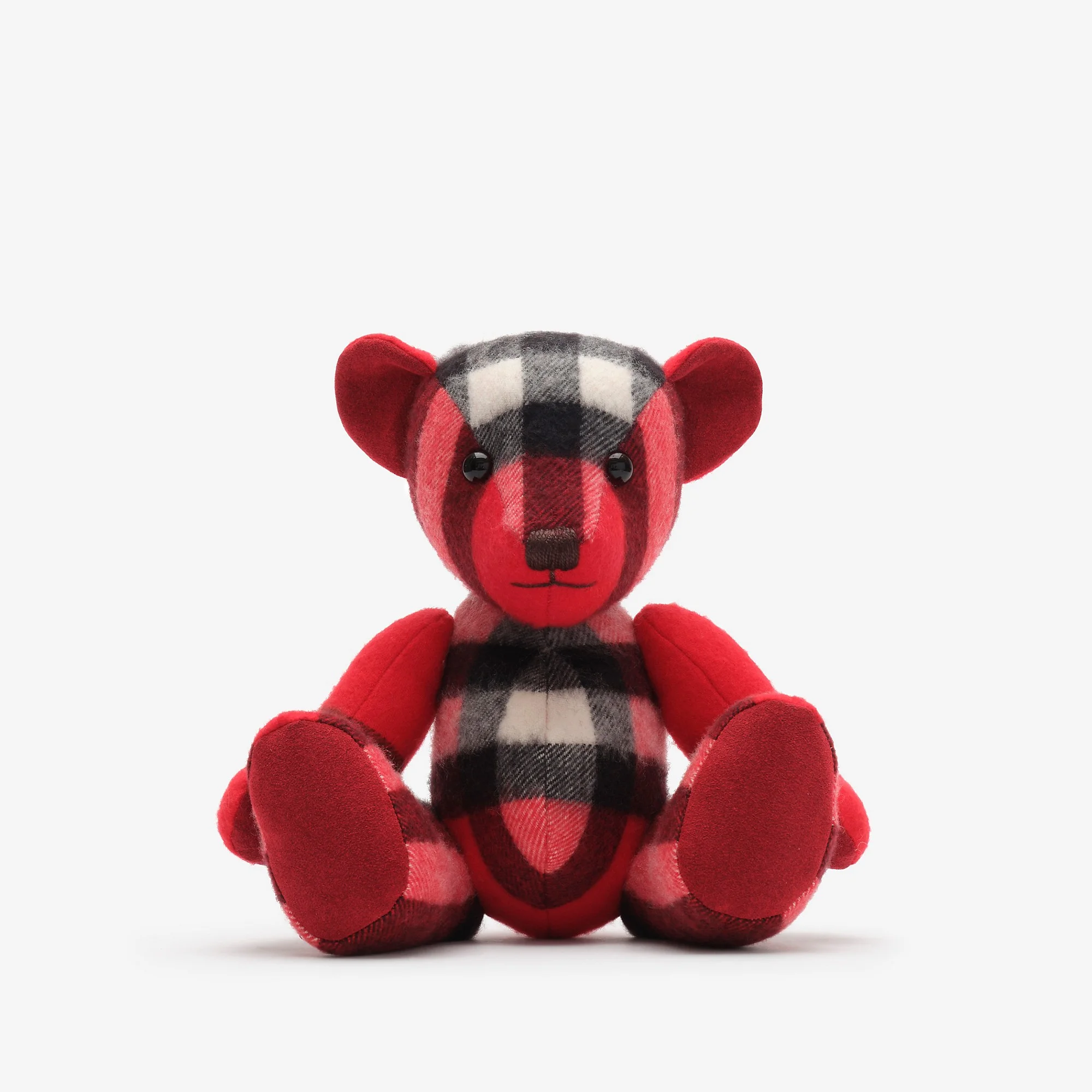 Check Cashmere Thomas Bear - 1