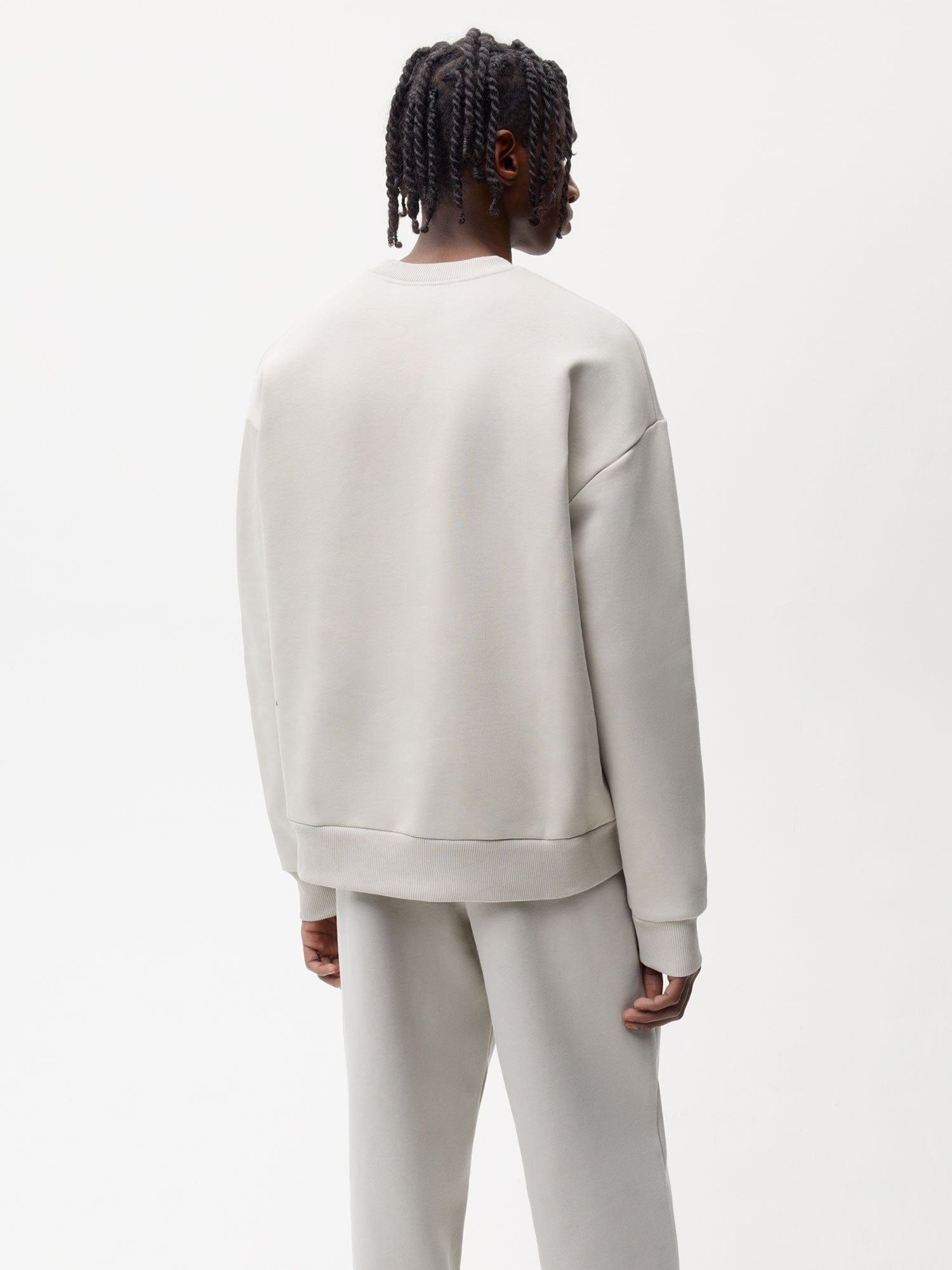 Mens 365 Heavyweight Sweatshirt - Stone - 3
