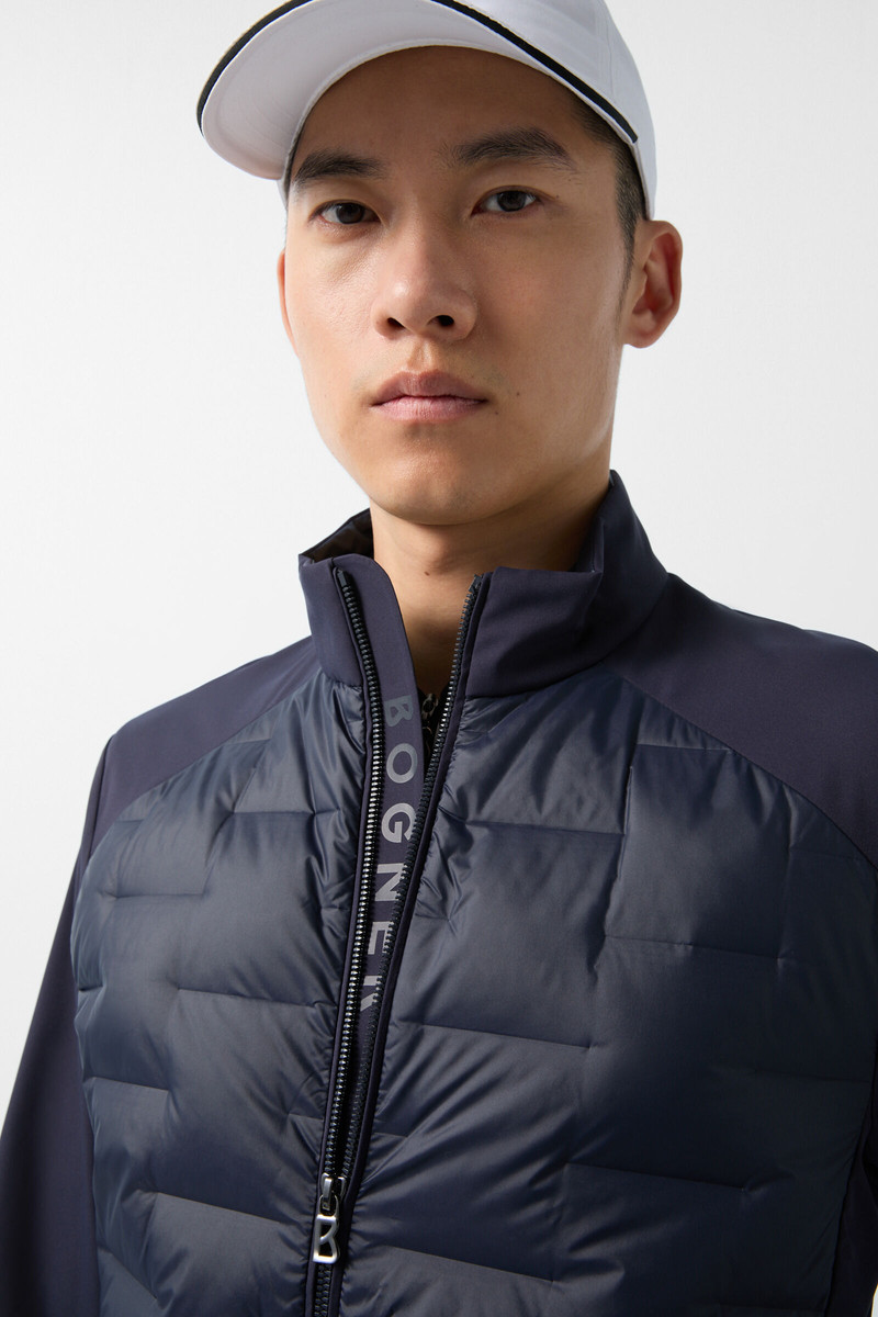 Dardan hybrid down jacket in Navy blue 6