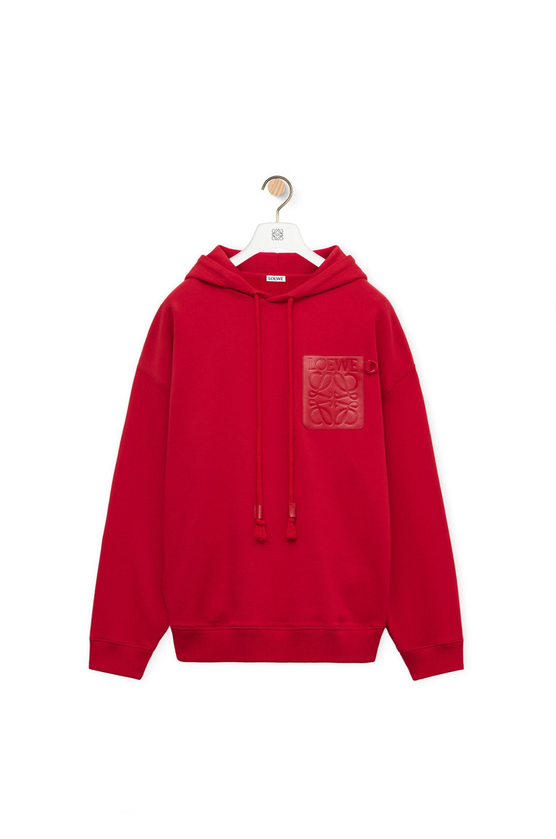 Relaxed fit hoodie in cotton 1