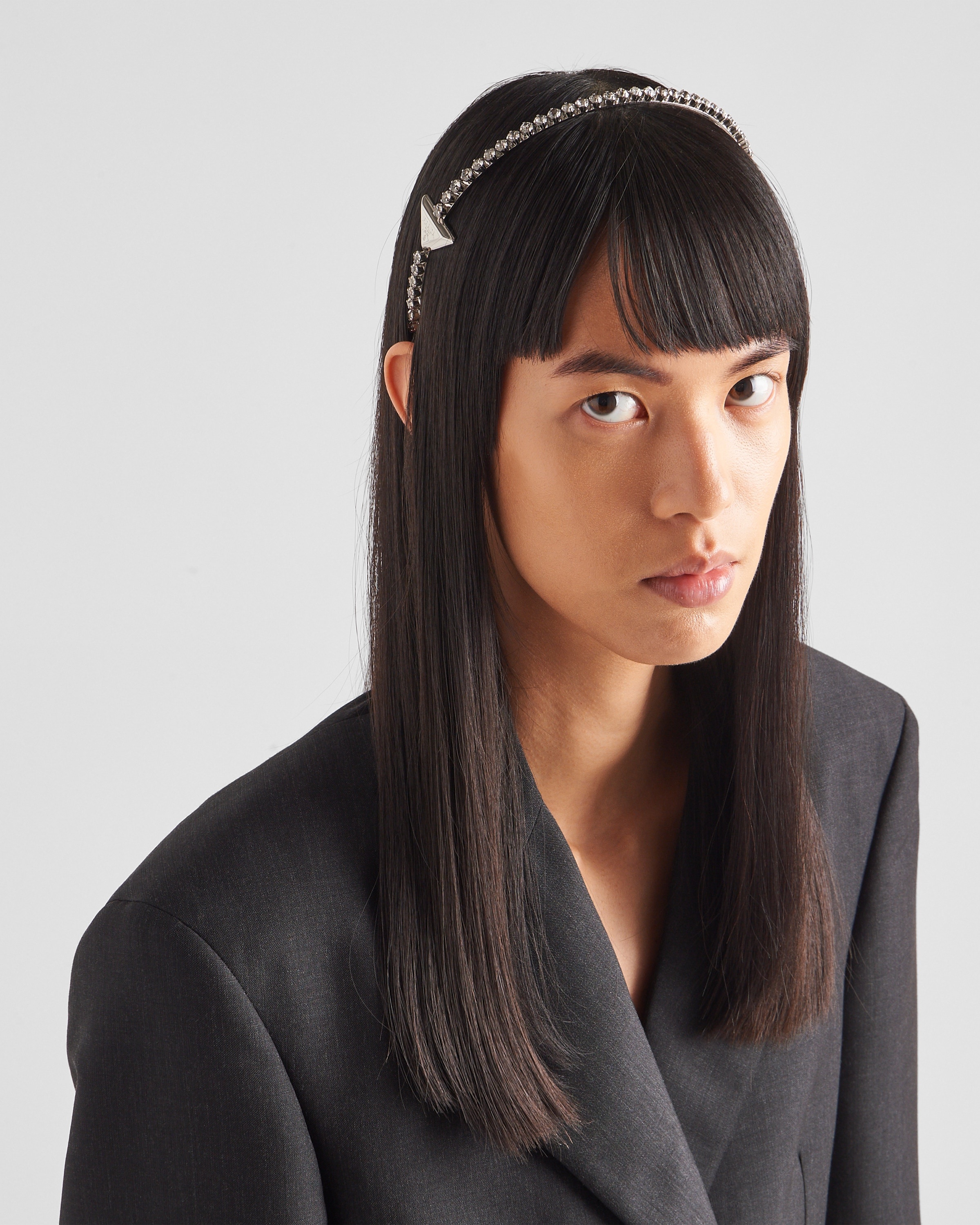 Embellished brass headband - 2
