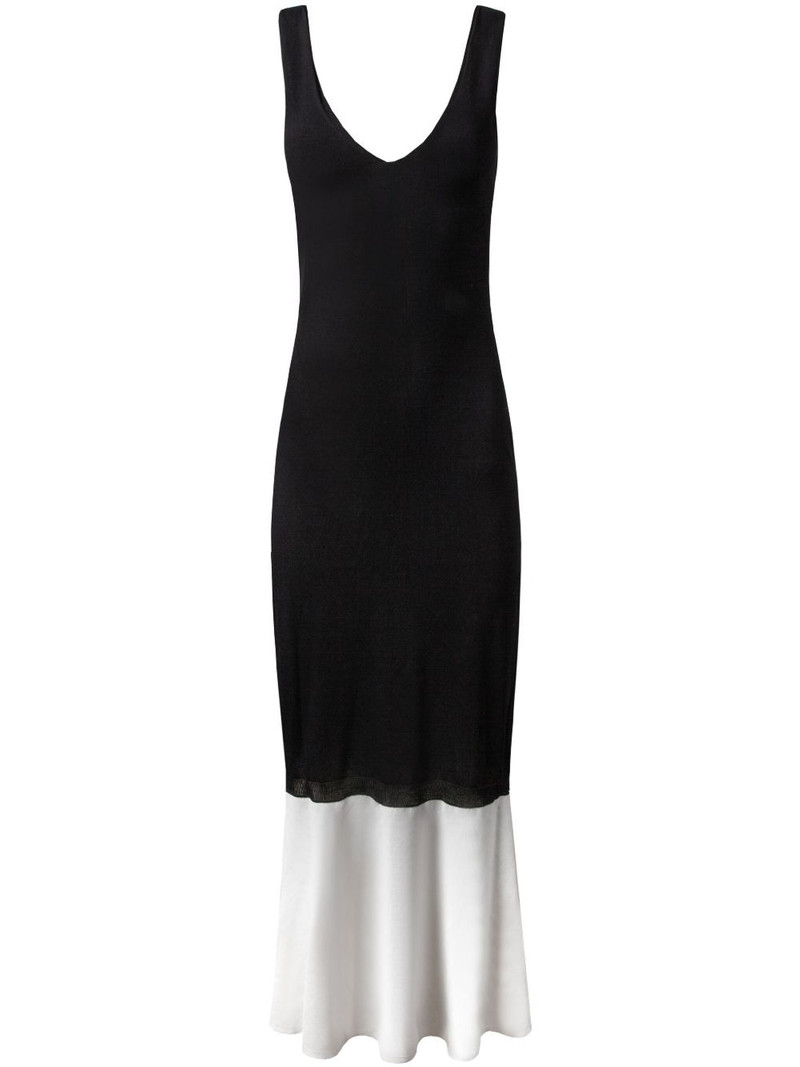 ruffled-trim dress 1