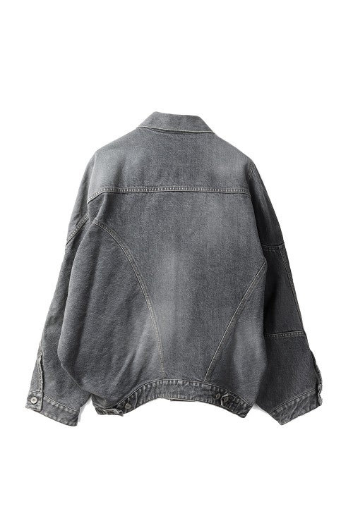Distorted Cutting Denim Jacket - 2