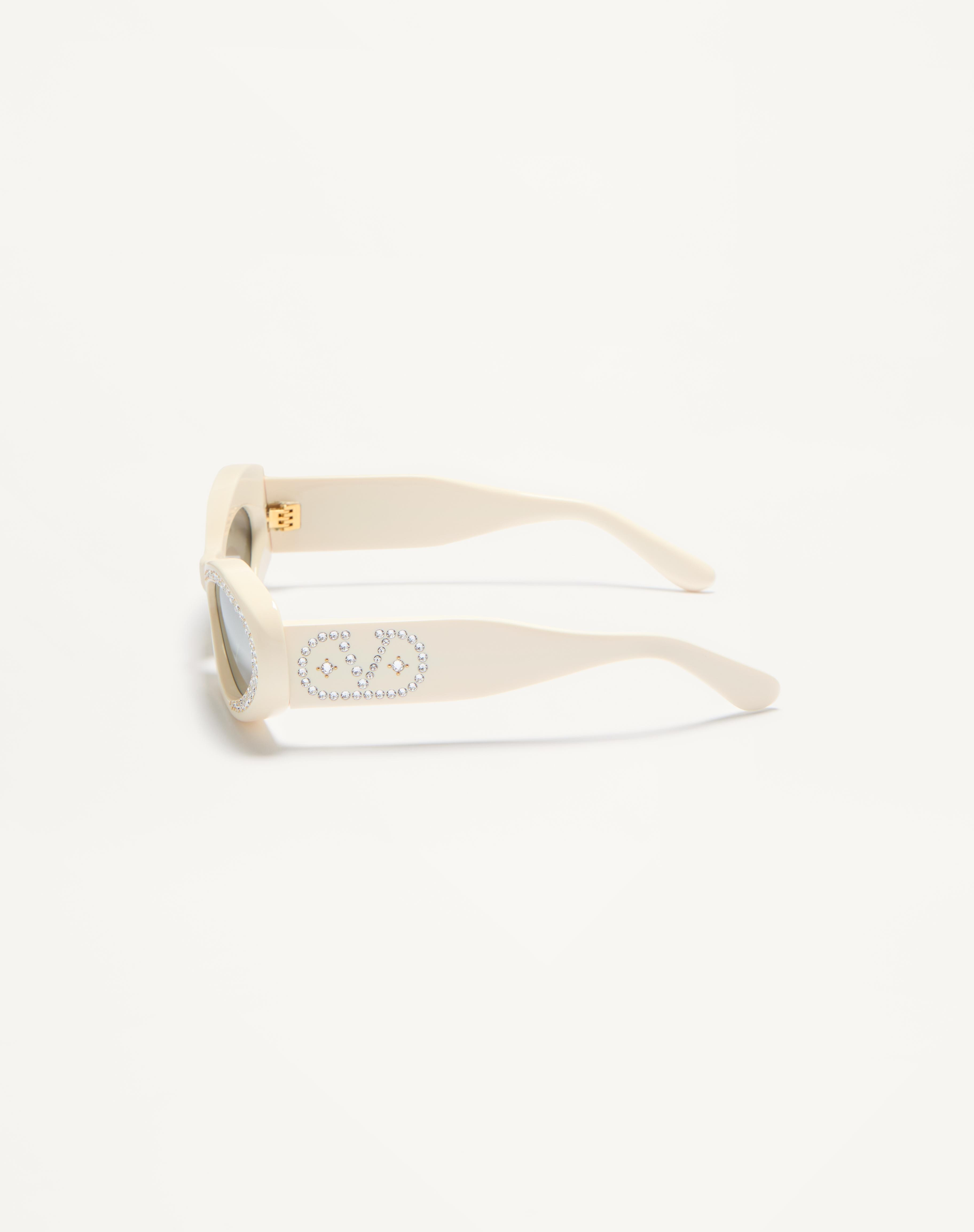 NARROW OVAL ACETATE FRAME - 4