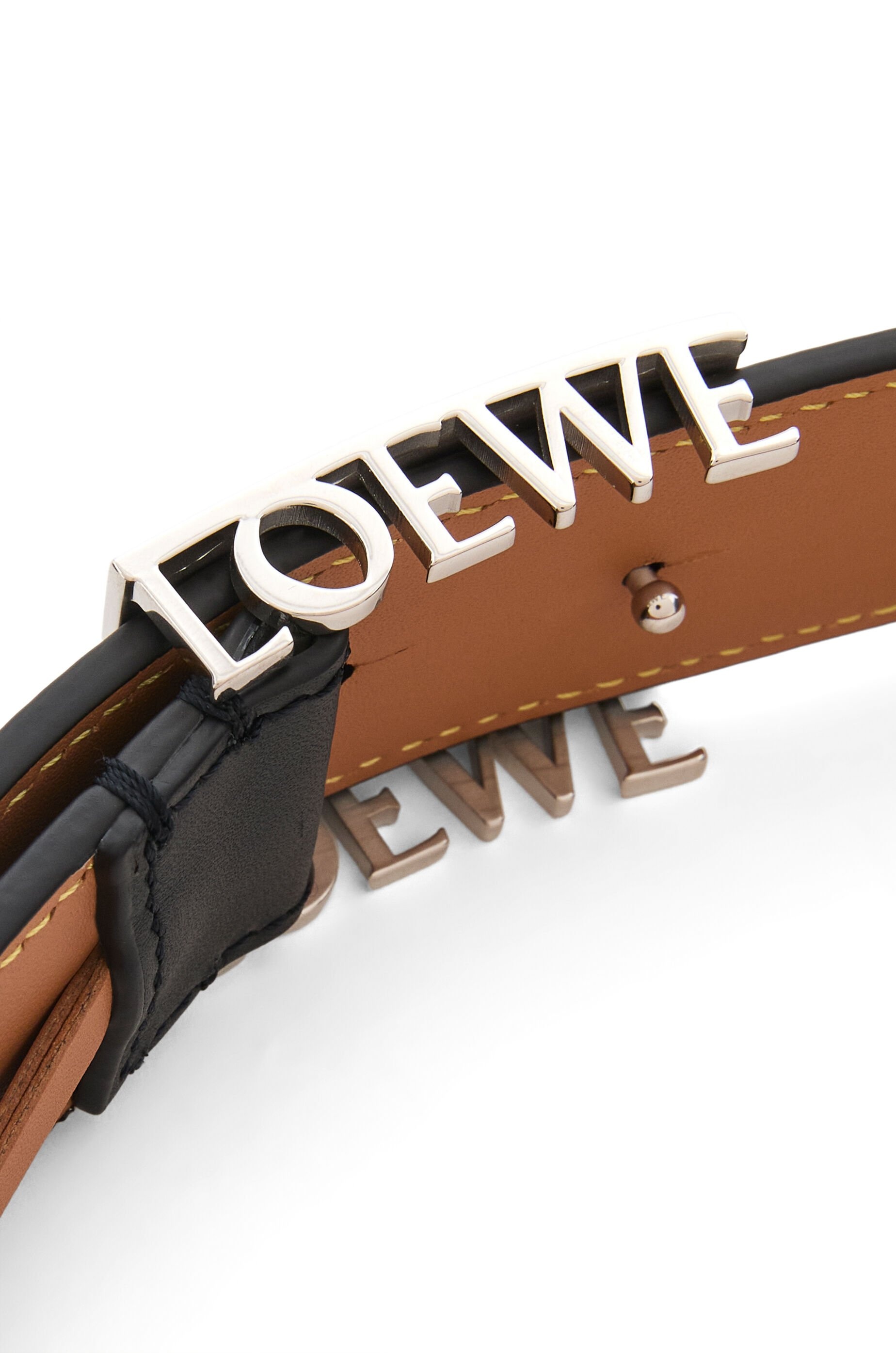 LOEWE plaque belt in smooth calfskin - 3