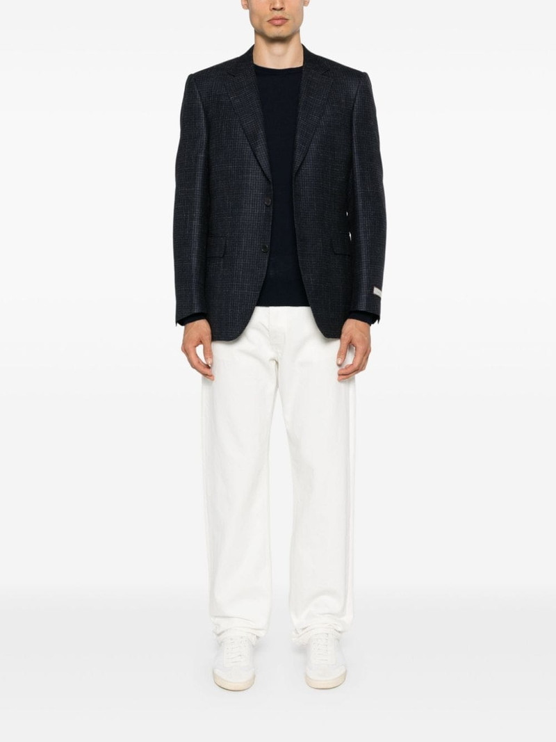 Canali single-breasted blazer outlook