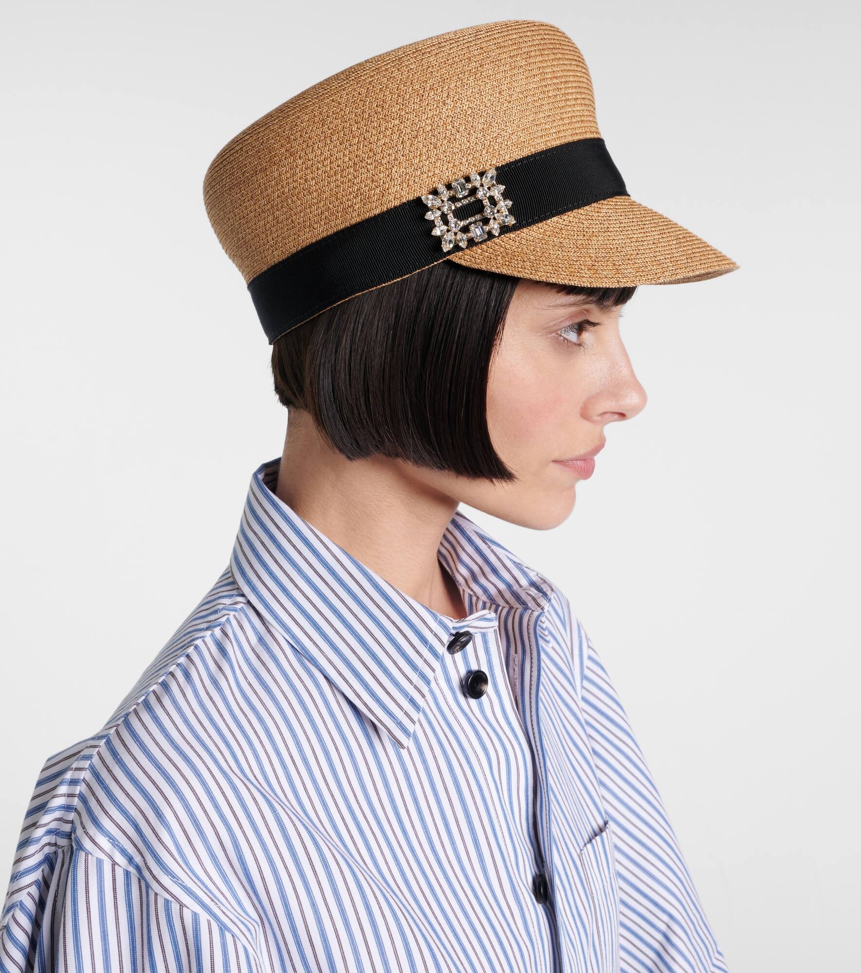Embellished paper hat - 2