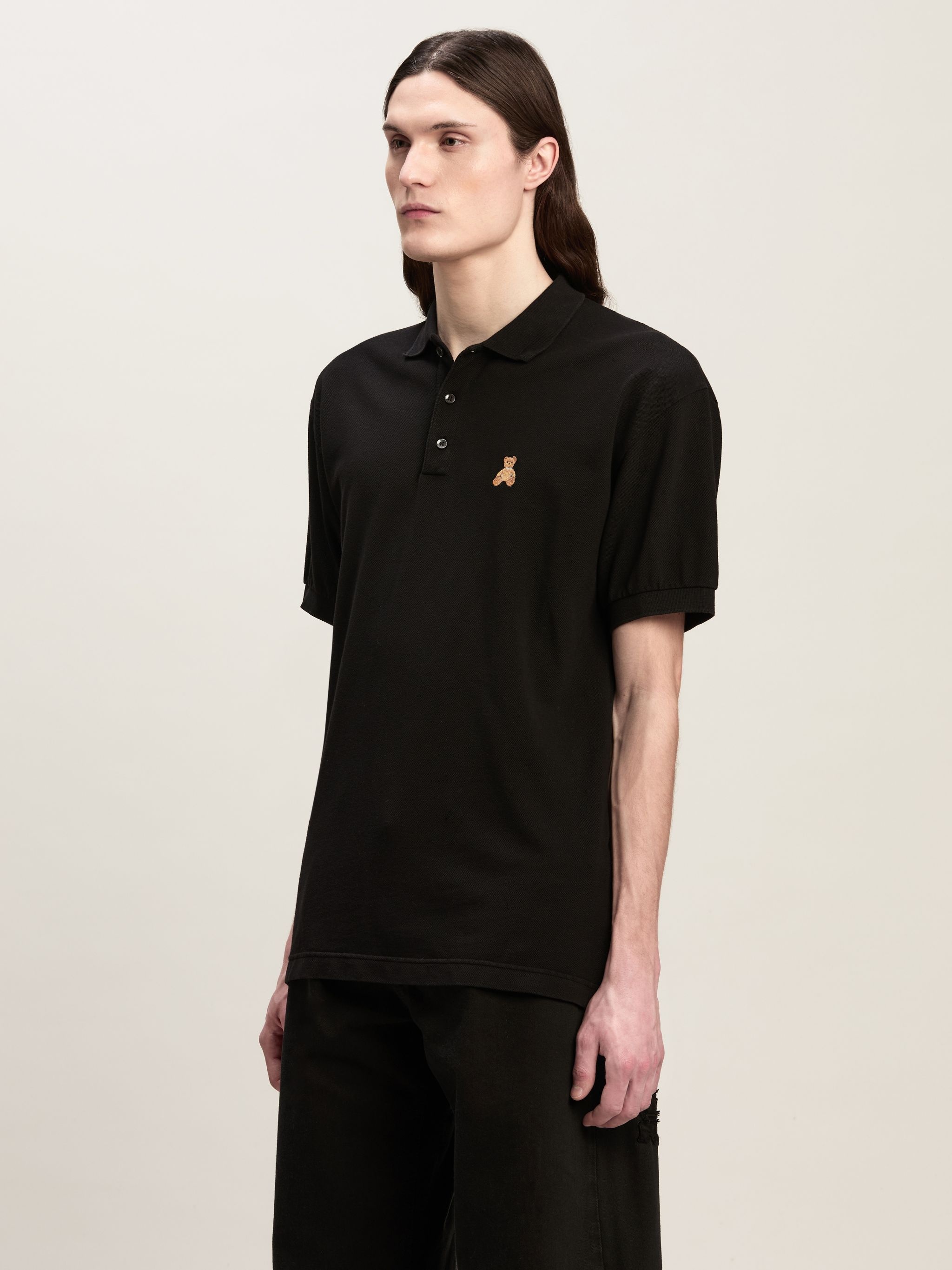 【関税＆送料込み】Palm Angels Bear In Mind Polo T-Shirt Palm Angels Bear in Mind Polo T-Shirt | REVERSIBLE