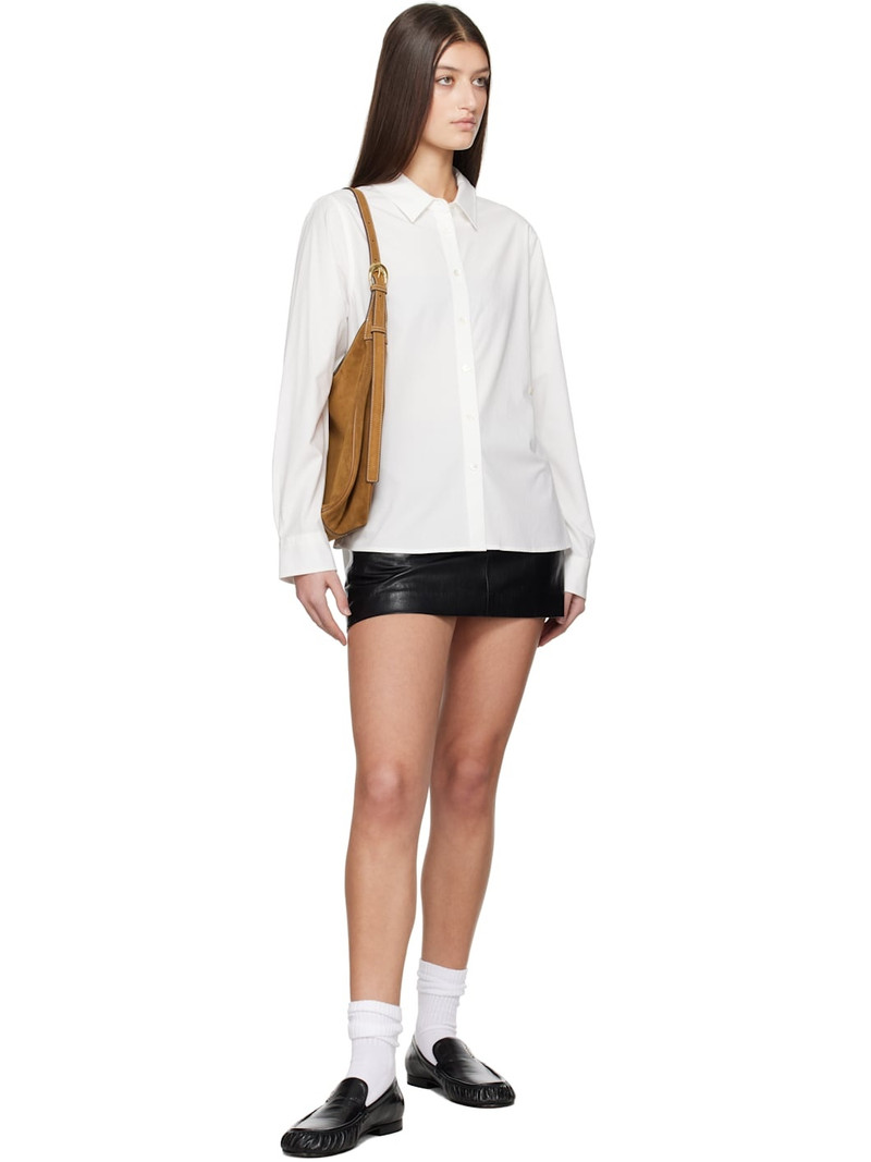Dunst White Essential Slim Shirt outlook