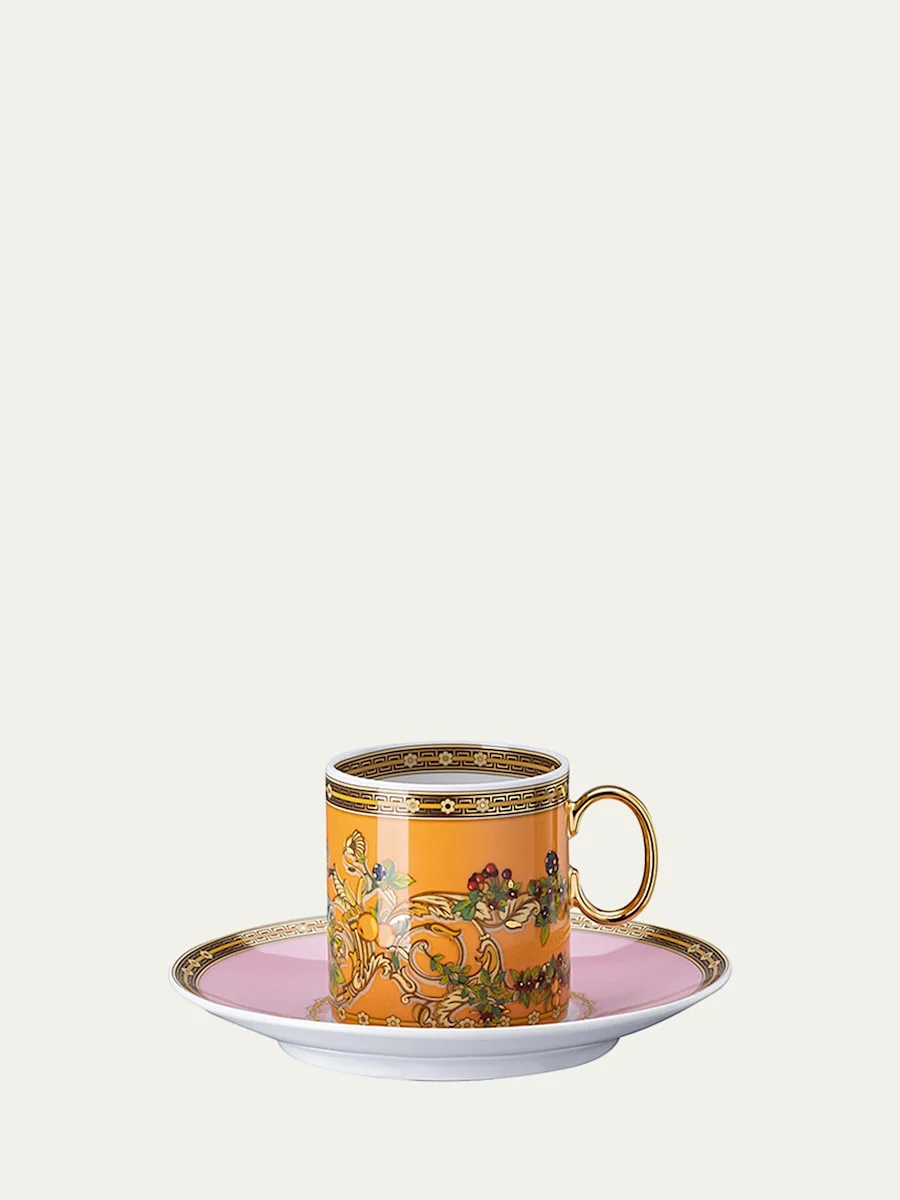 Butterfly Garden Modern Teacup & Saucer Set - 1
