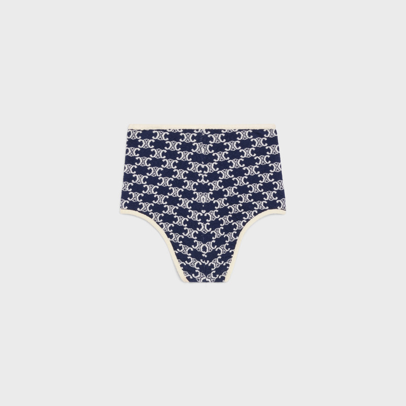 CELINE BOYSHORT PANTY IN COTTON BOUCLÉ outlook