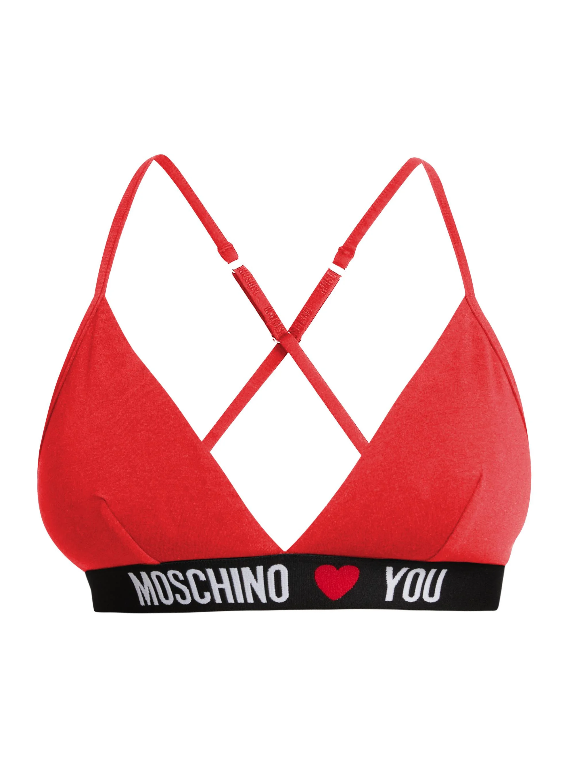 Women's Intimo Donna Triangle Bra - Red - 1