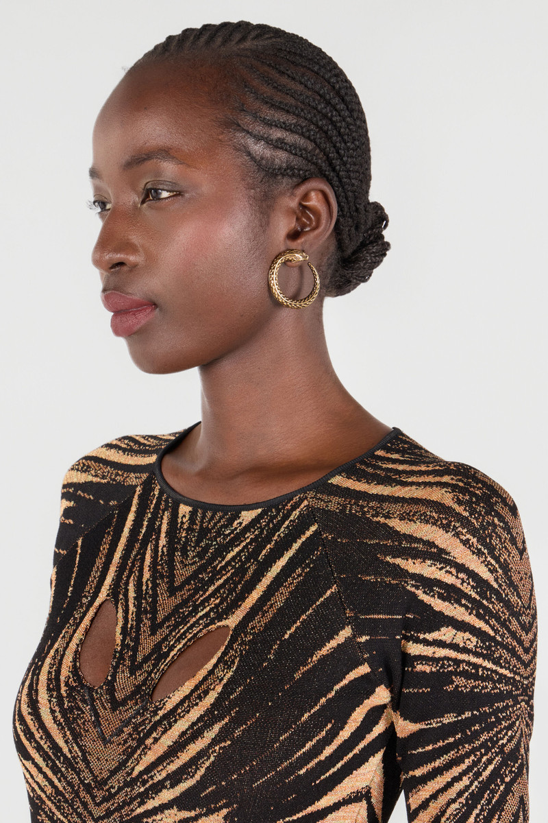 Roberto Cavalli Snake Earrings outlook