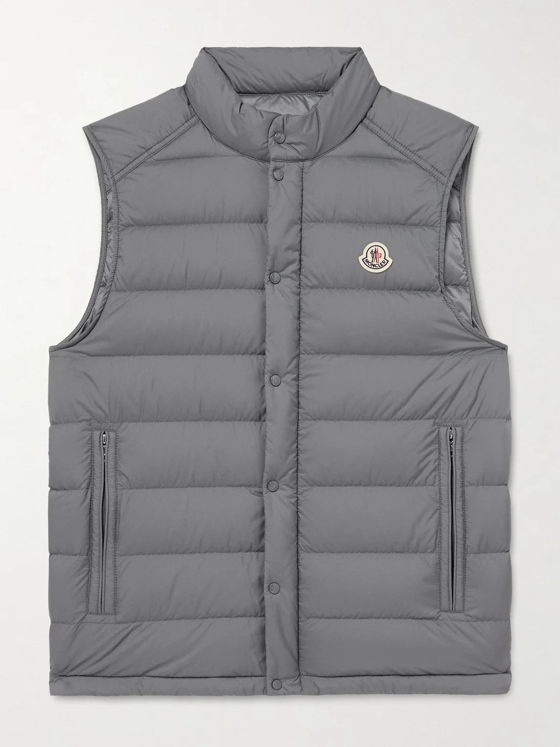 Barthe Logo-Appliquéd Quilted Nylon Down Gilet - 1
