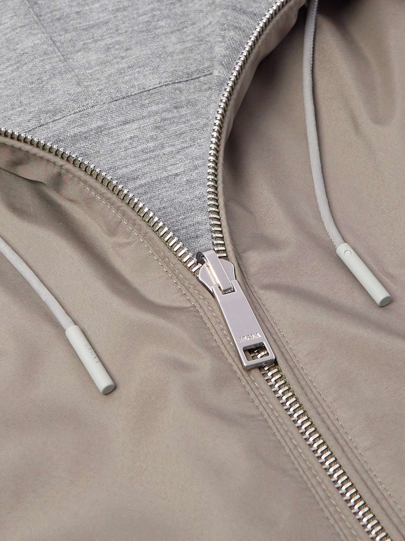 Reversible Shell and Cashmere, Cotton and Silk-Blend Gilet 5