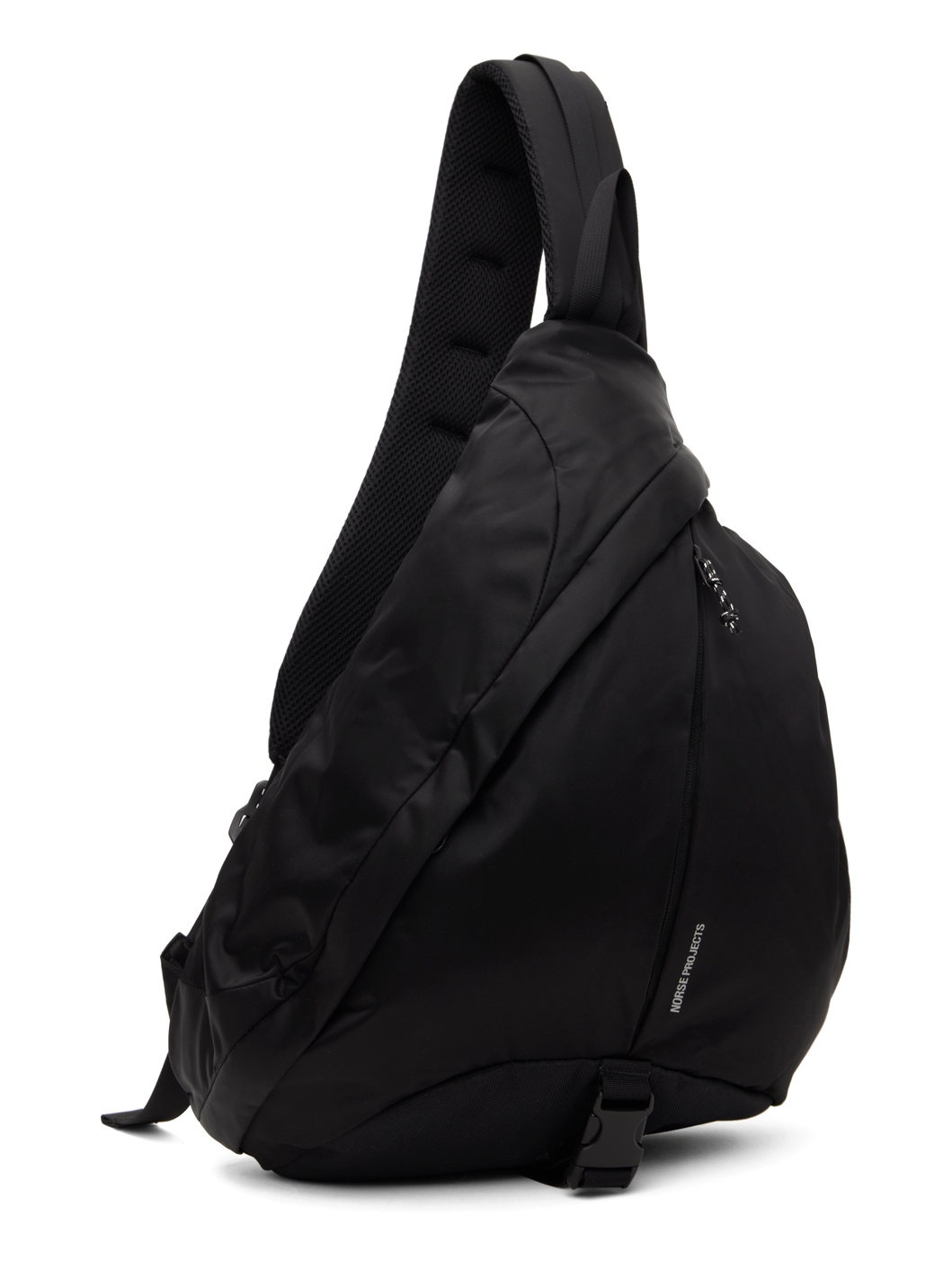 NORSE PROJECTS Black Tri-Point Backpack | ssense | REVERSIBLE