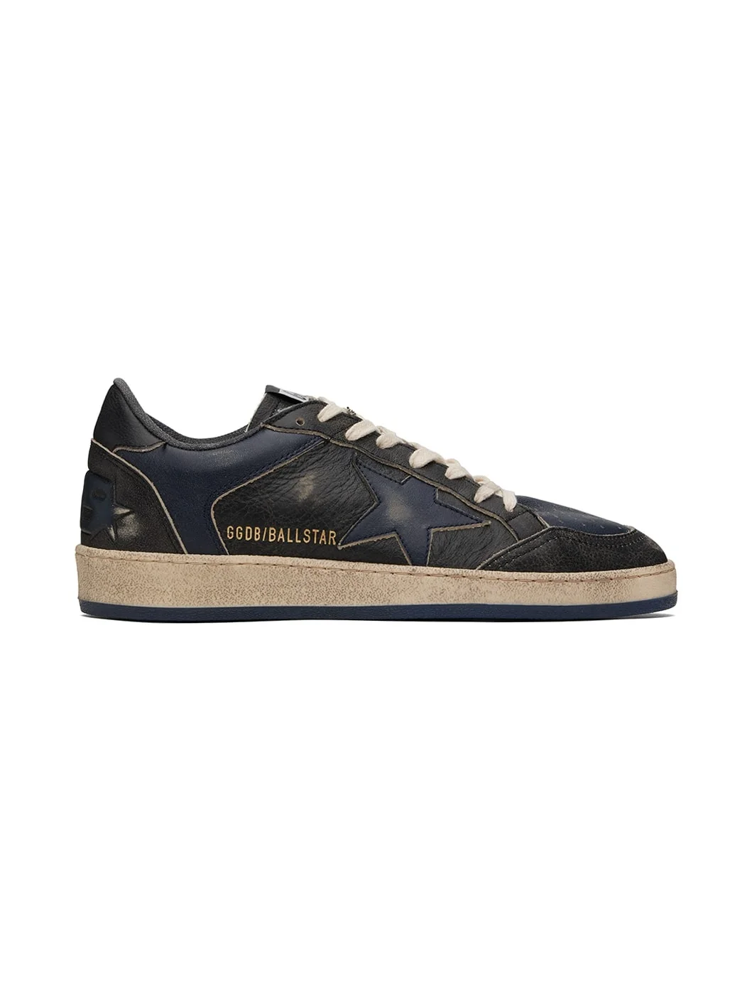 Navy Ball Star Double Quarter Sneakers - 1