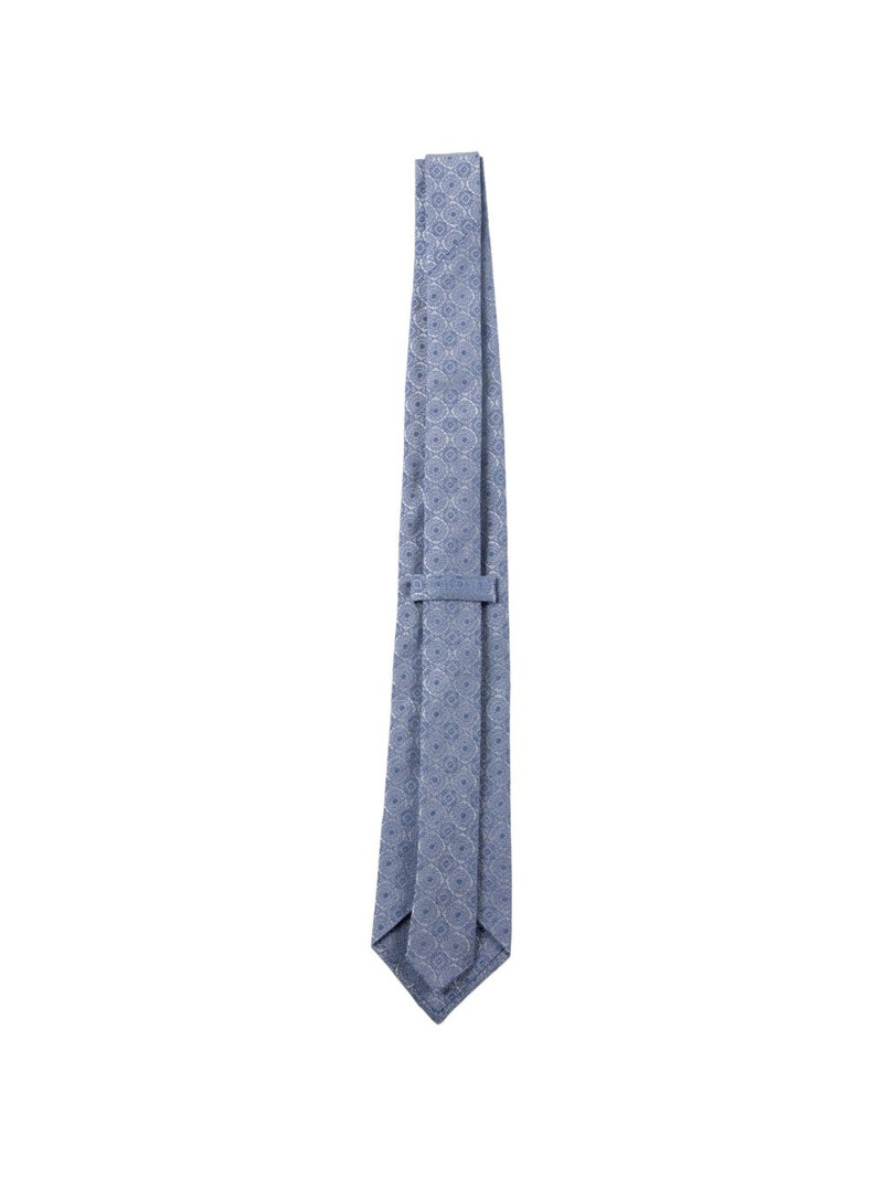 Etro patterned silk tie outlook