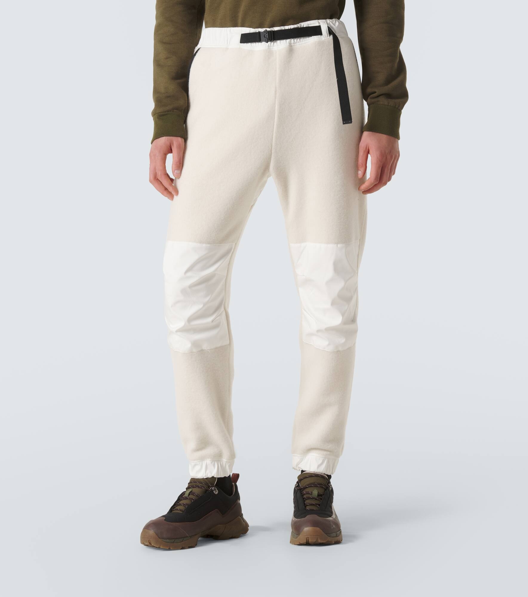 Cashmere and technical sweatpants - 3