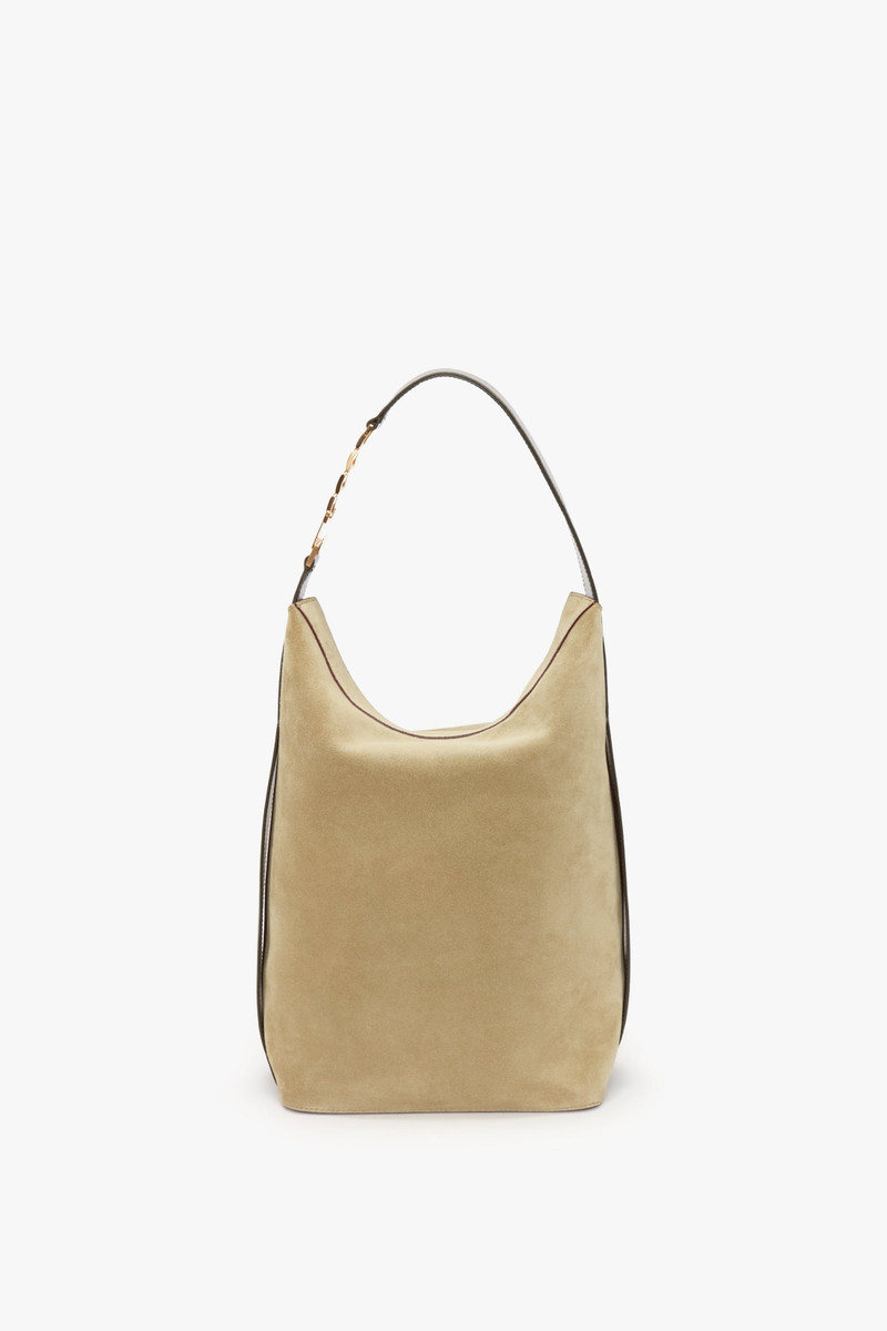 Large Belt Bag in Lichen Suede 1