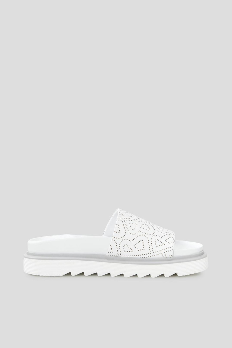 BOGNER AMALFI SLIDES IN WHITE outlook