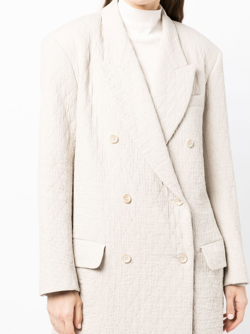 double-breasted tailored coat 5