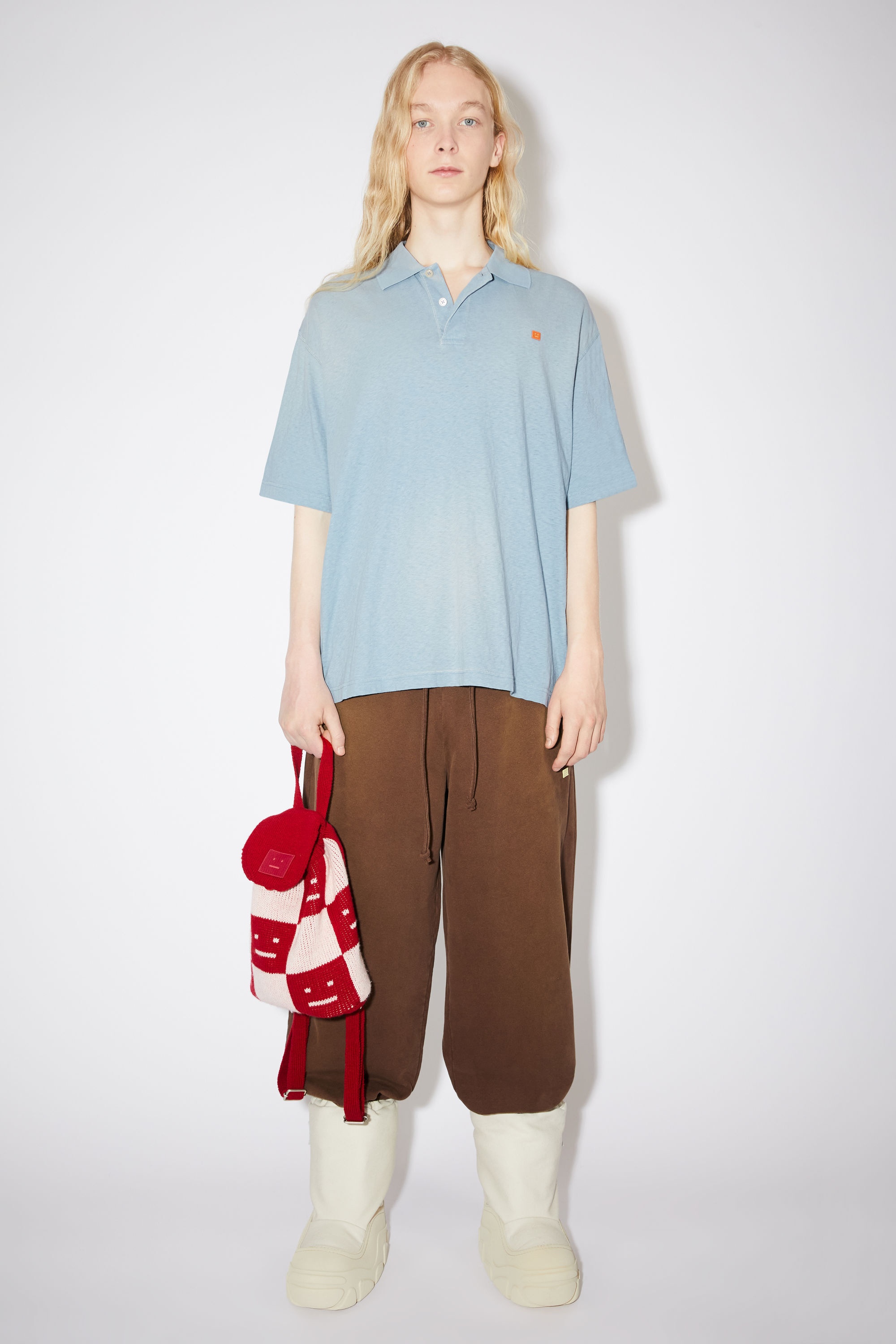 Polo t-shirt - Dusty blue - 2