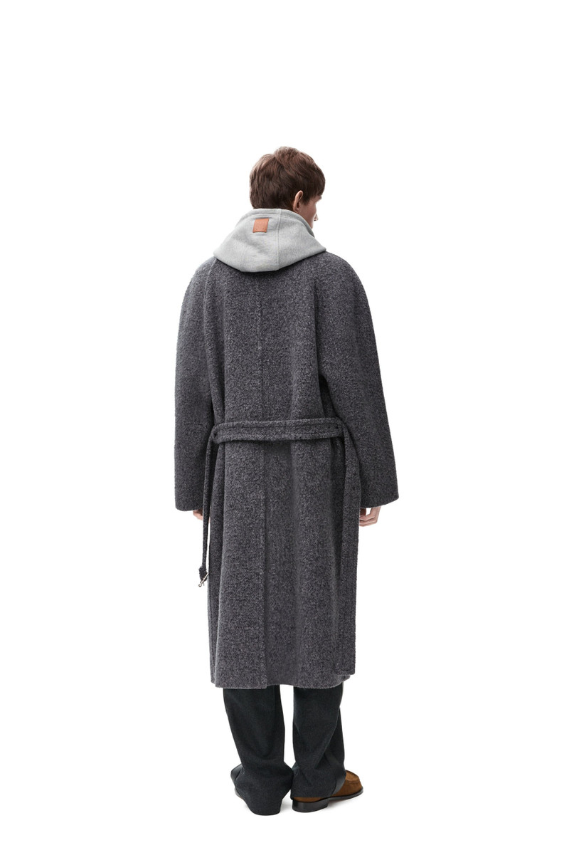 Coat in wool and cashmere blend 4