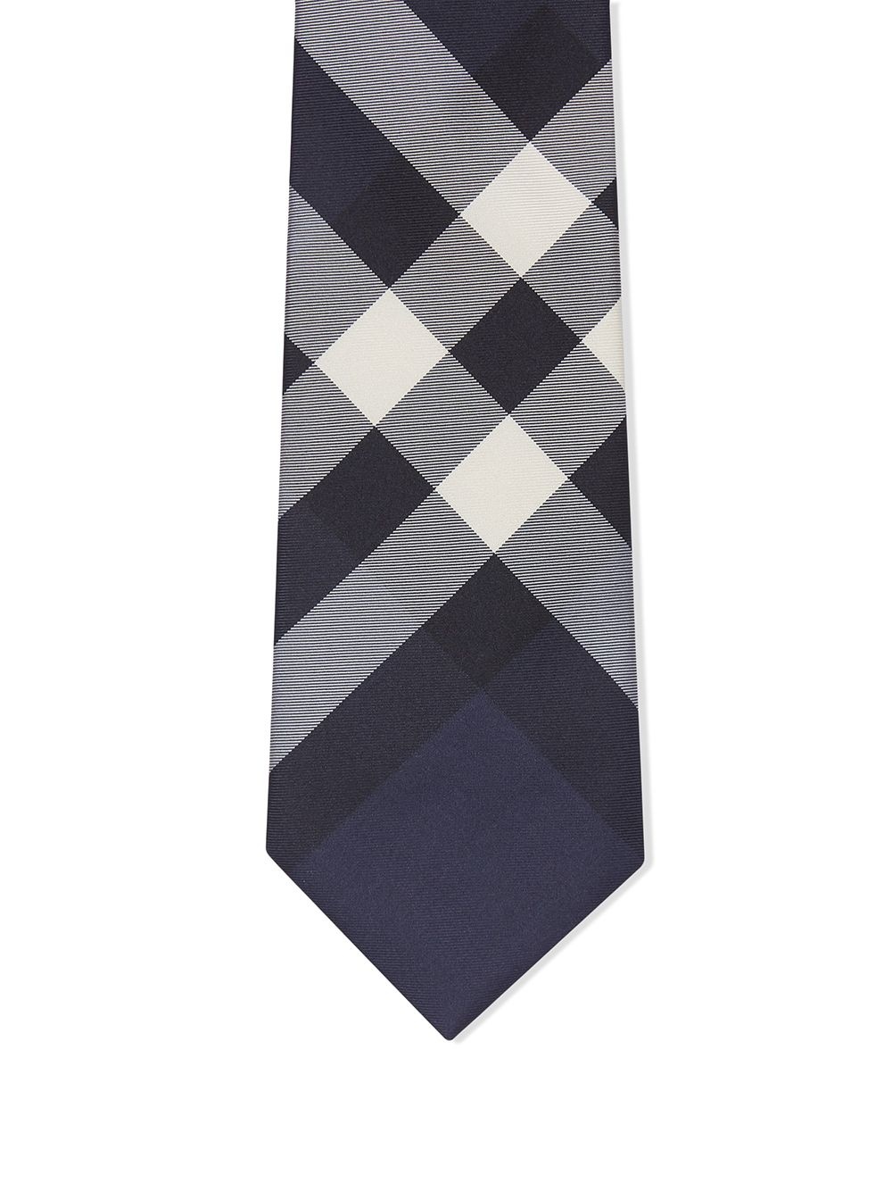 classic cut check tie - 2