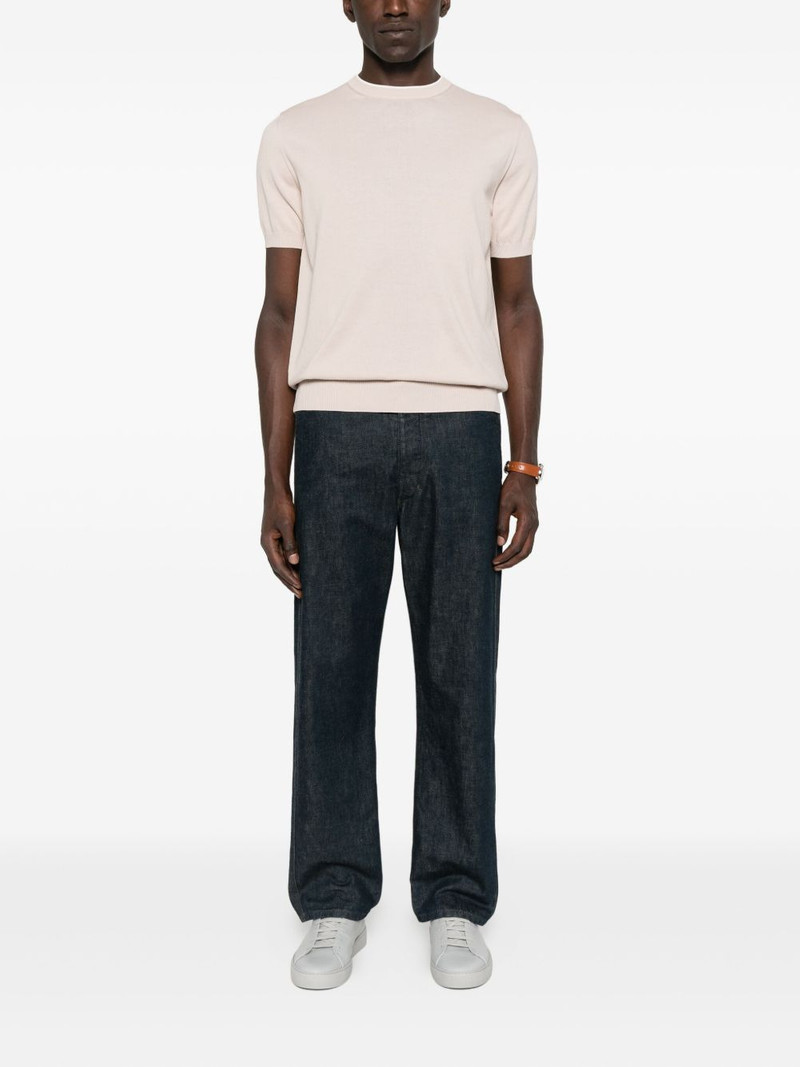 Canali short-sleeve crew-neck T-shirt outlook