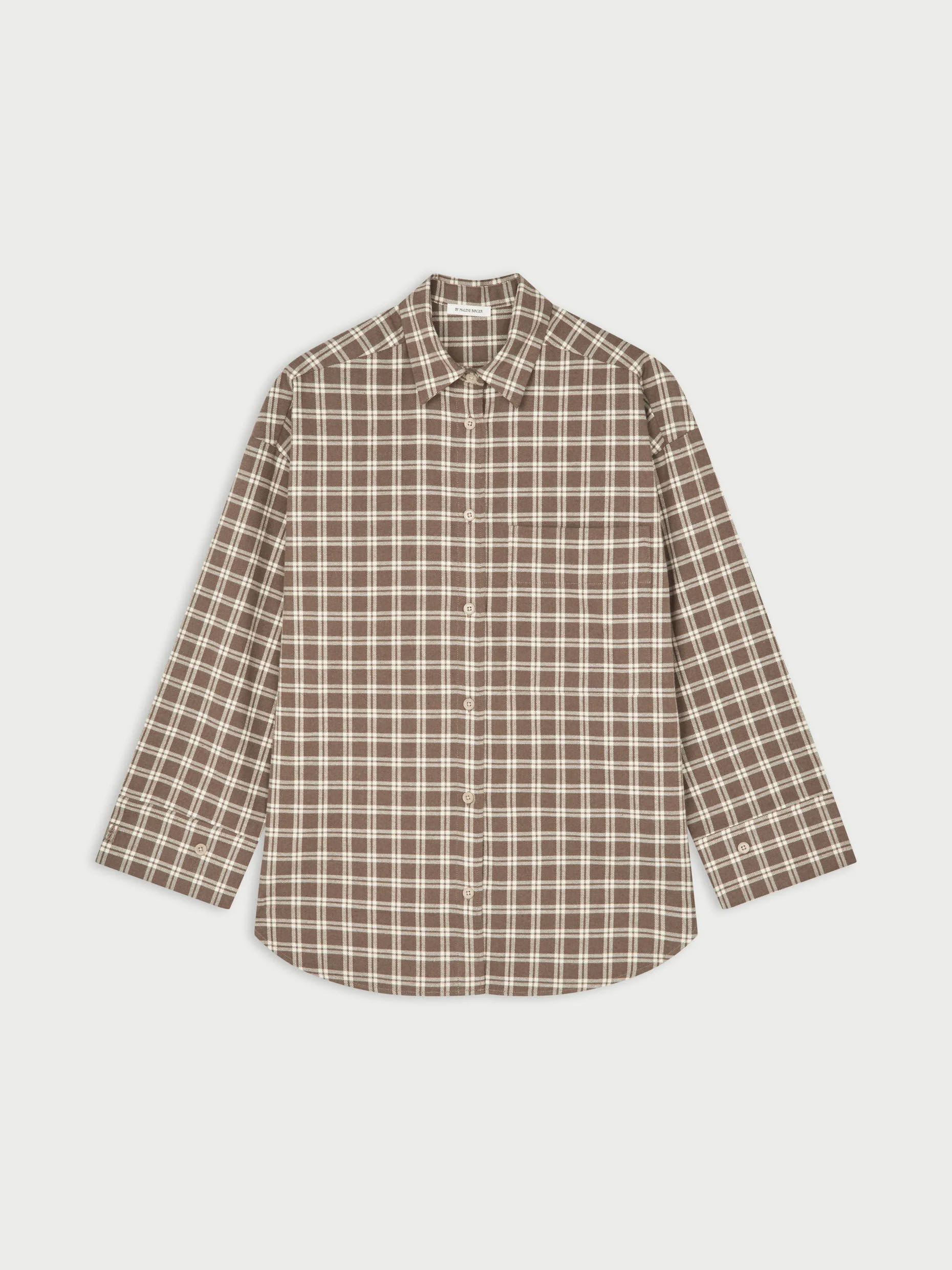 Derris Flannel organic cotton shirt - 1