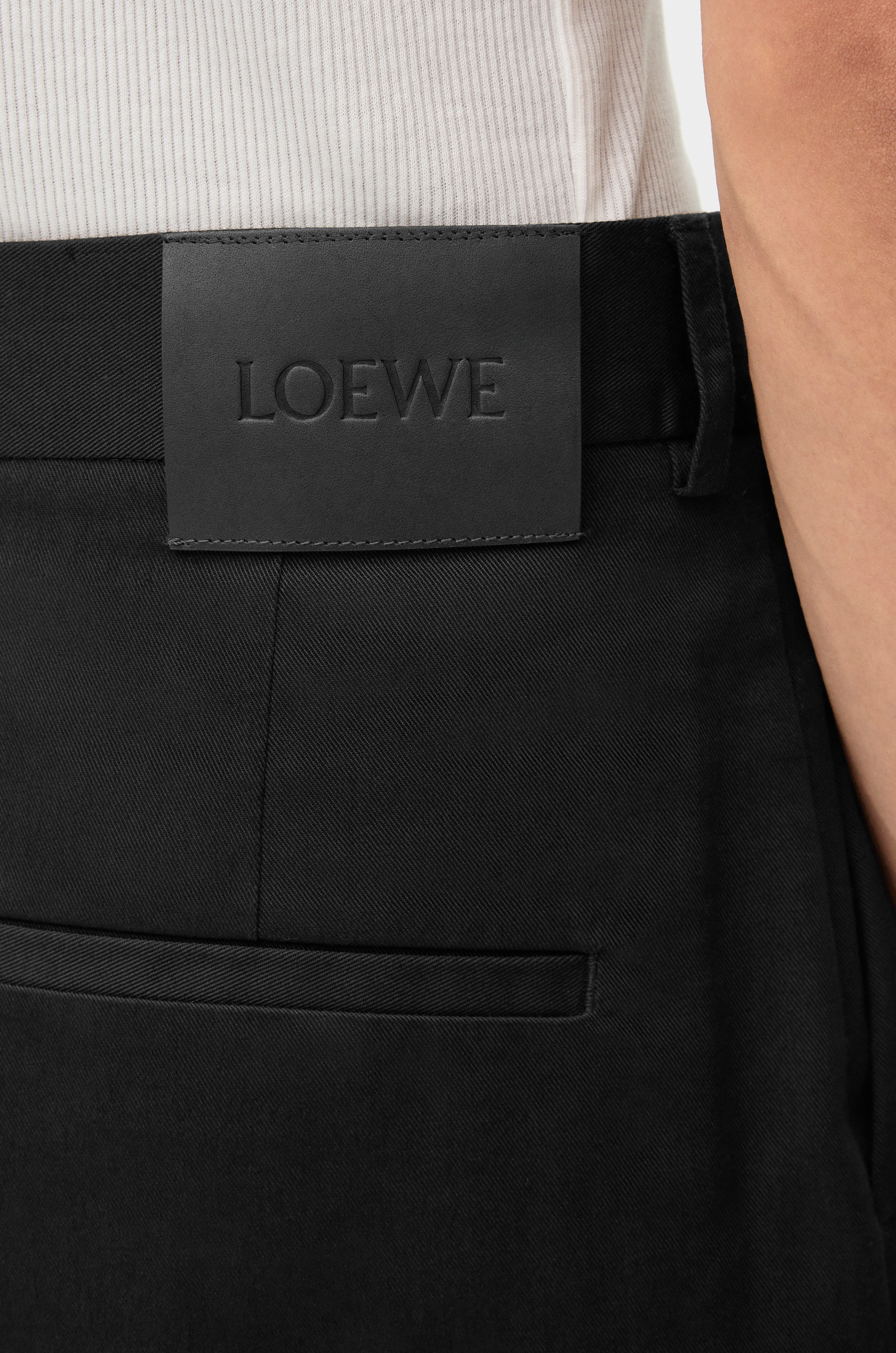 Pleated trousers in cotton - 5