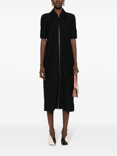 Jil Sander textured mid-length dress outlook