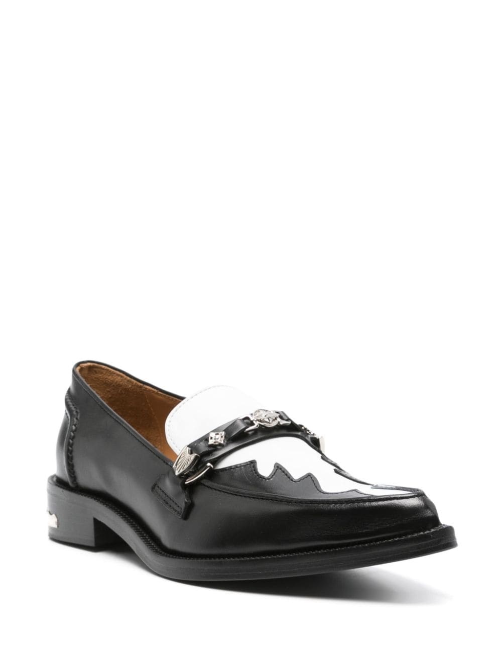 stud-detailed loafers - 2